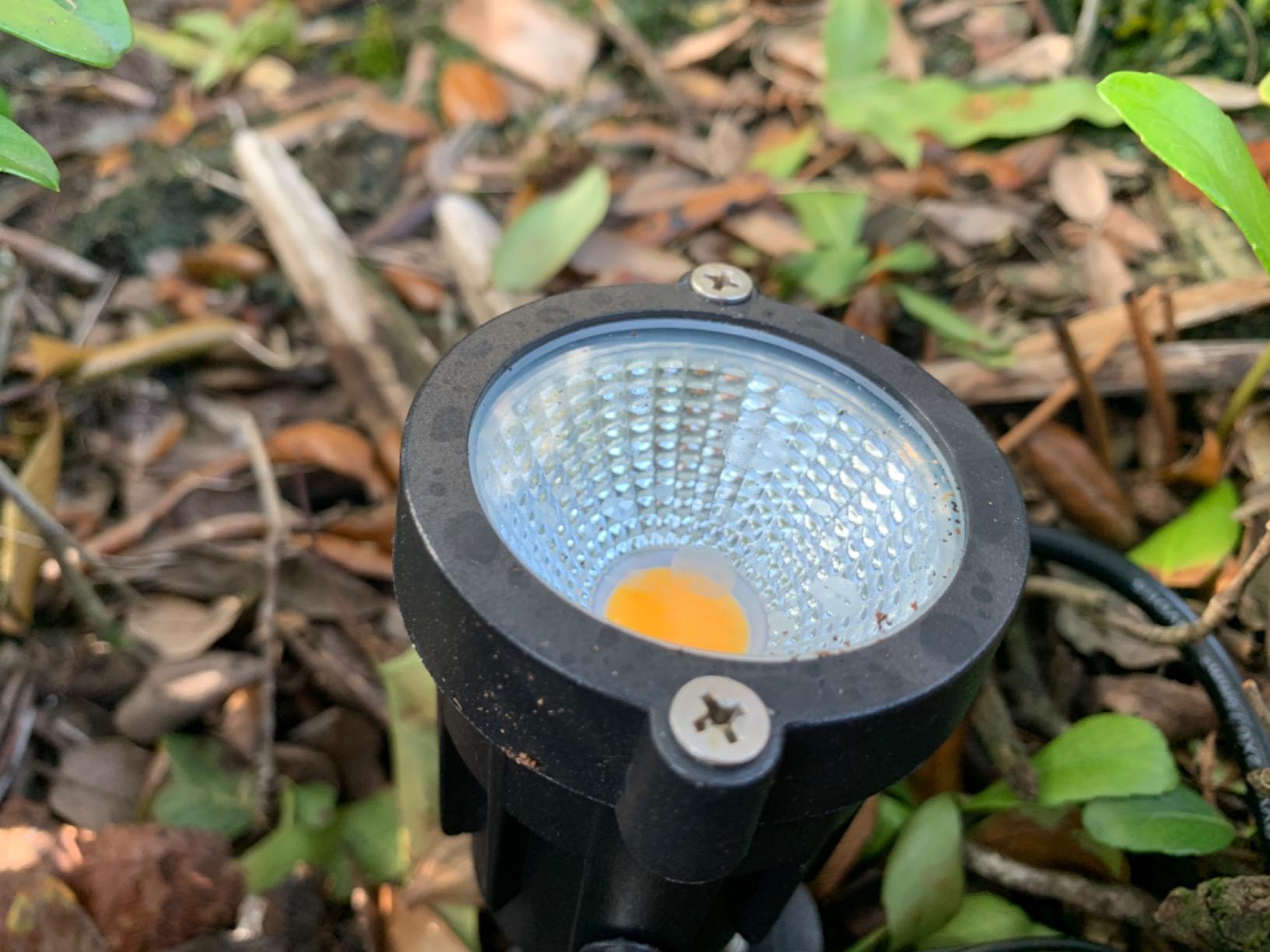 SUNVIE 12W Low Voltage LED Landscape Lights with Connectors, Outdoor 12V Super Warm White (900LM) Waterproof Garden Pathway Lights Wall Tree Flag Spotlights with Spike Stand (10 Pack with Connector) | Outdoor 12V Waterproof Super Warm White 900LM Garden Yard Lights Wall Tree Flag Low Voltag Spotlight (Require Transformer) customer photo 1