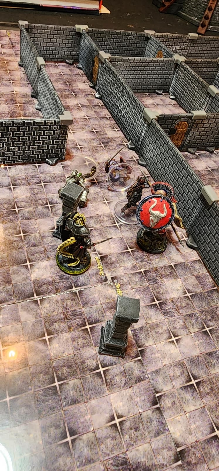 Dirt Cheap Dungeons Knight Dungeon Set - 460pc Mega Dungeon & Castle Kit - 36ft of Linear Walls for 1