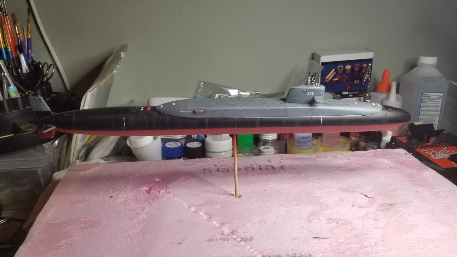 MIKRO-MIR 350-028 - 1/350 SSBN Franklin-Class American Submarine Model Kit customer photo 2