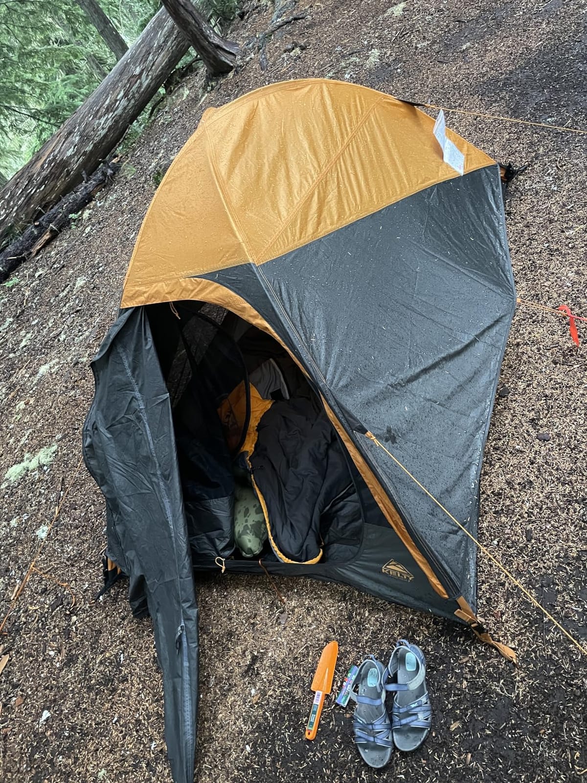 Kelty Grand Mesa 2P Backpacking Tent - 3 Season Camping, Thru Hiking Shelter, Aluminum Pole Frame, Single Door + Vestibule Model customer photo 2