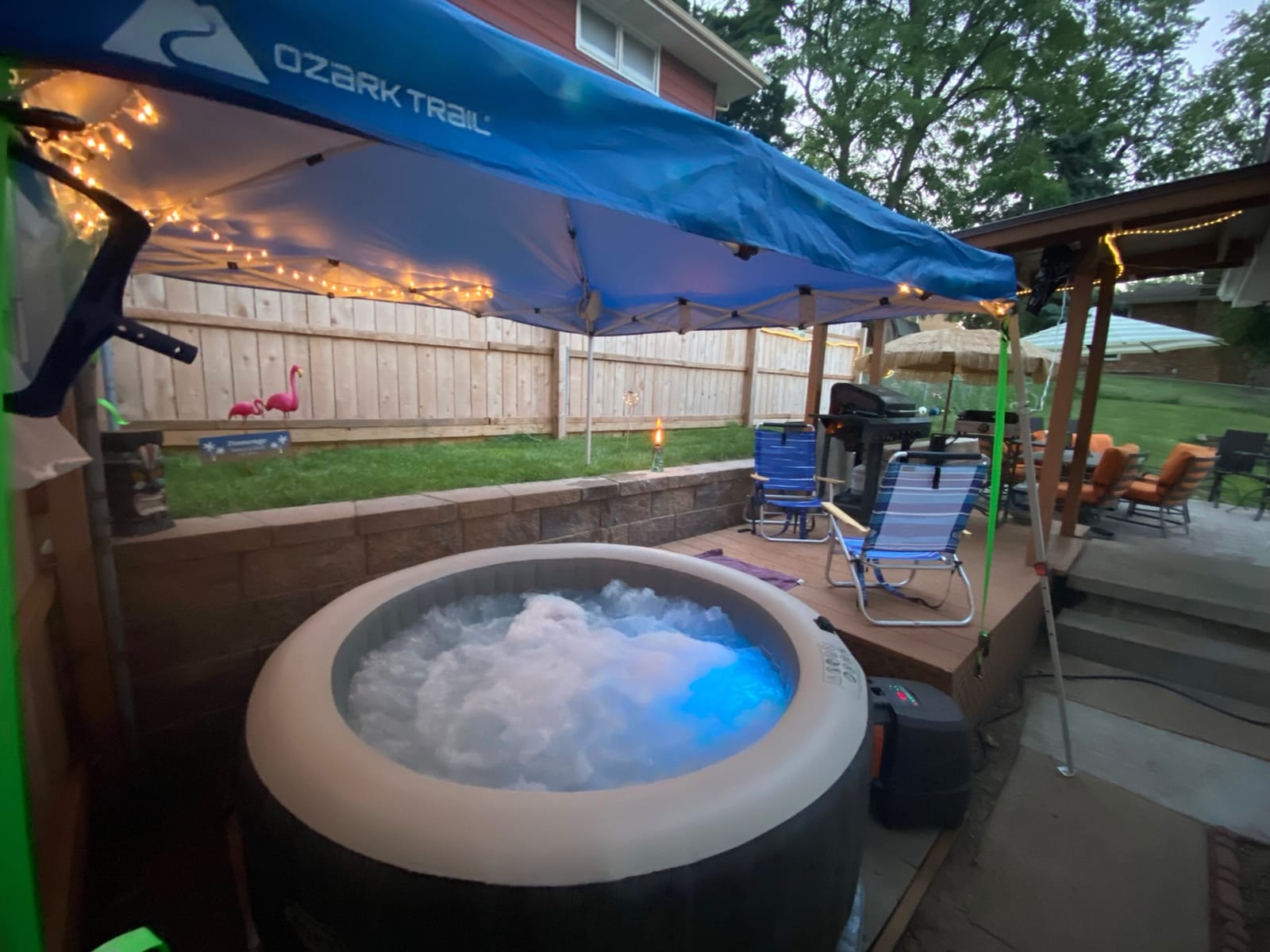 Intex 28439E 4-Person PureSpa 77in X 28in Greywood Deluxe Set customer photo 2