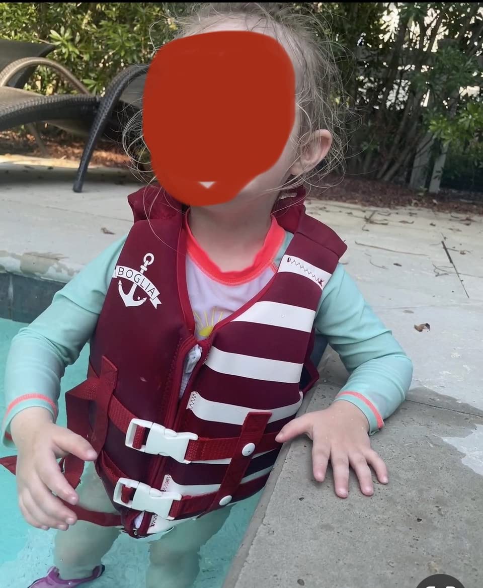 PROTAURI Kids Swim Vest - Toddlers Swimming Buoyancy Floation Swimwear for Learn to Swim Age 2-9+ Years/50N customer photo 1