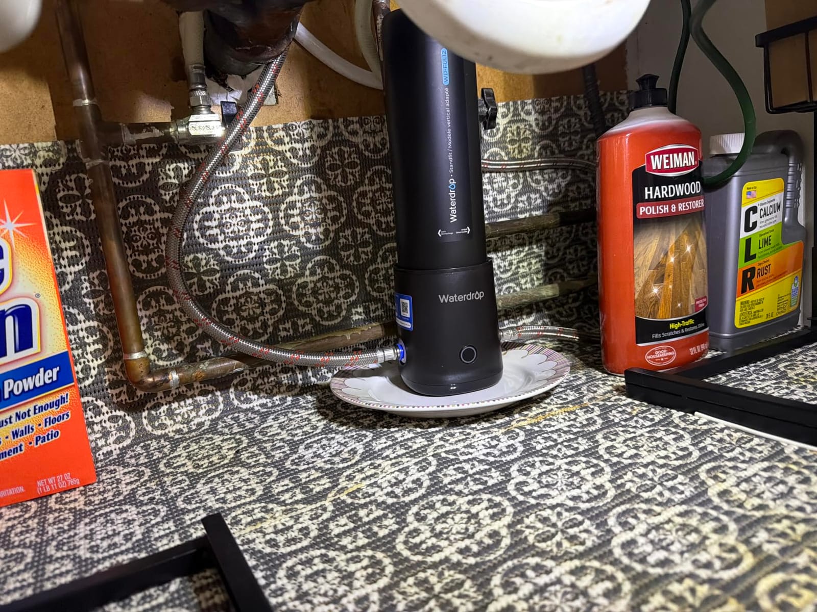 Waterdrop 10UA Under Sink Water Filter System, NSF/ANSI 42 Certified 1 Year | Reduces PFAS, PFOA/PFOS, Lead, Chlorine, Bad Taste & Odor, Under Counter Water Filter Connects Directly to Your Faucet customer photo 2