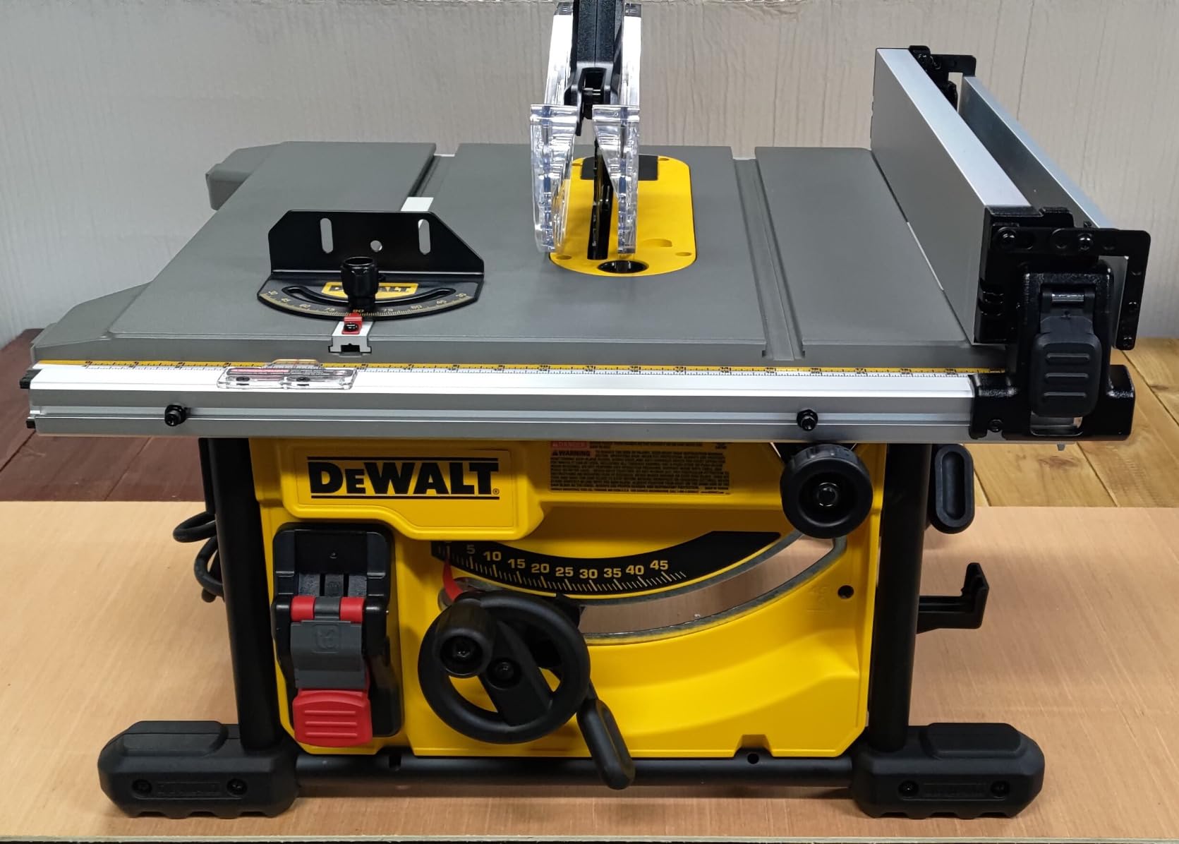 DEWALT 15 Amp 8-1/4 in. Compact Portable Jobsite Table Saw (DWE7485) customer photo 1