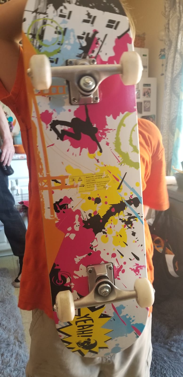 BELEEV Skateboards for Beginners, 31 x 8 inch Complete Skateboard for Kids Teens Adults, 7 Layer Canadian Maple Double Kick Deck Concave Cruiser Trick Skateboard with Multifunction Skate T-Tool customer photo 1