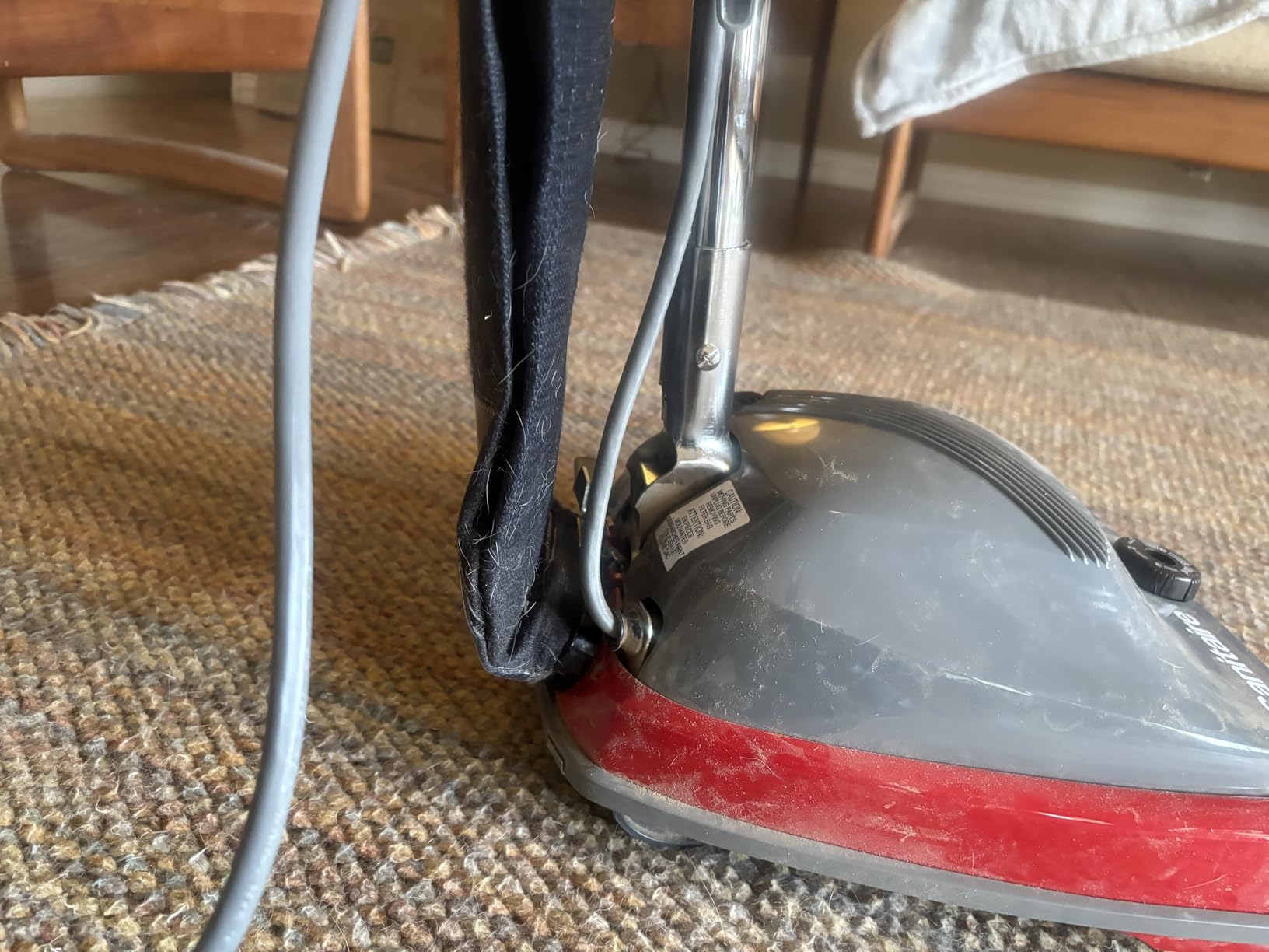 Sanitaire SC679K Tradition Upright Commercial Bagged Vacuum, Red customer photo 1