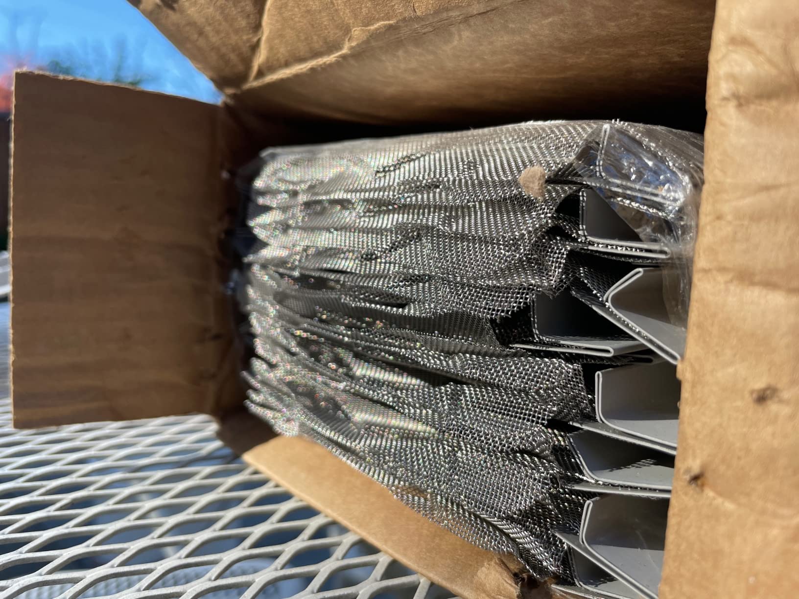 Superior Gutter Guards | NEW Raised Stainless-Steel Screen Technology Gutter Cover, DIY Constructed. Fits any Traditional 5-inch Gutter - 48FT Kit customer photo 2