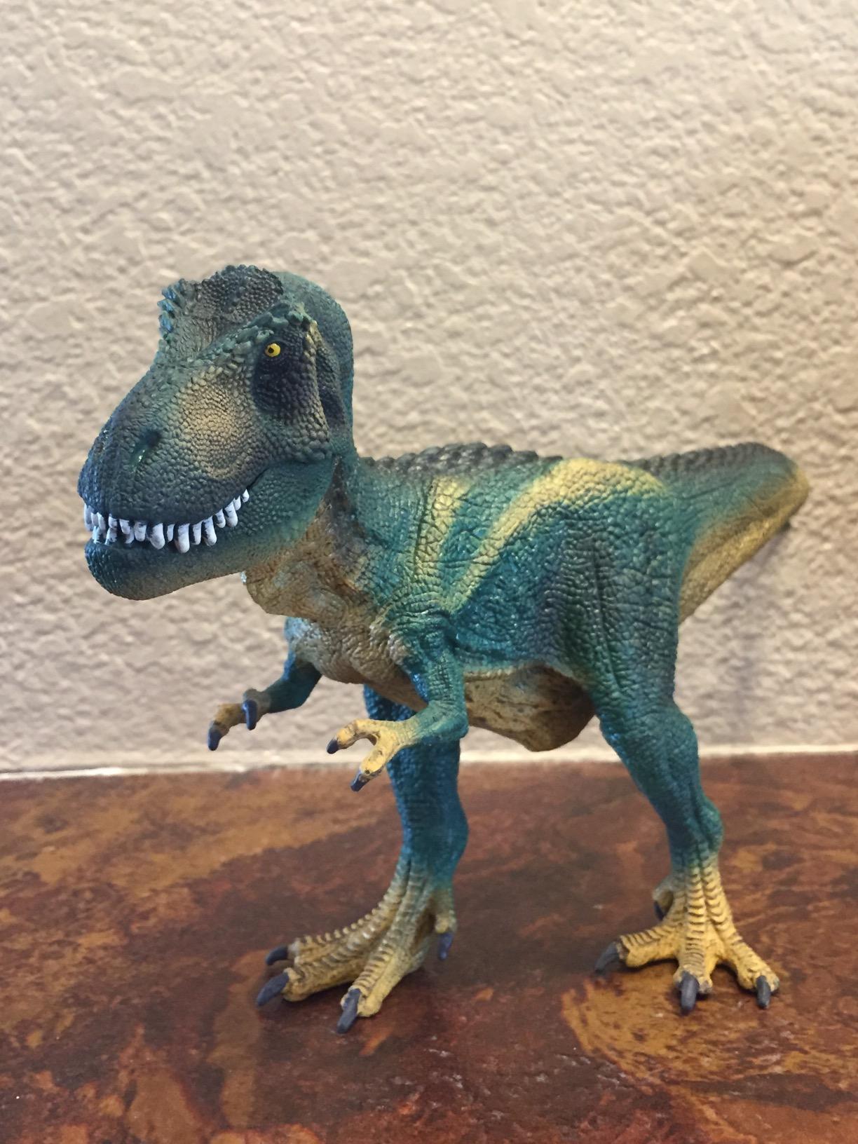 Dinosaurs - Red and Blue Tyrannosaurus Rex Toy - Kids 4+ | 72155 | Dinosaur Figurine, T-Rex, T Rex, Realistic Animal Toys, Dino Figure for Boys and Girls, Screen-Free Imaginative Pretend Play customer photo 1