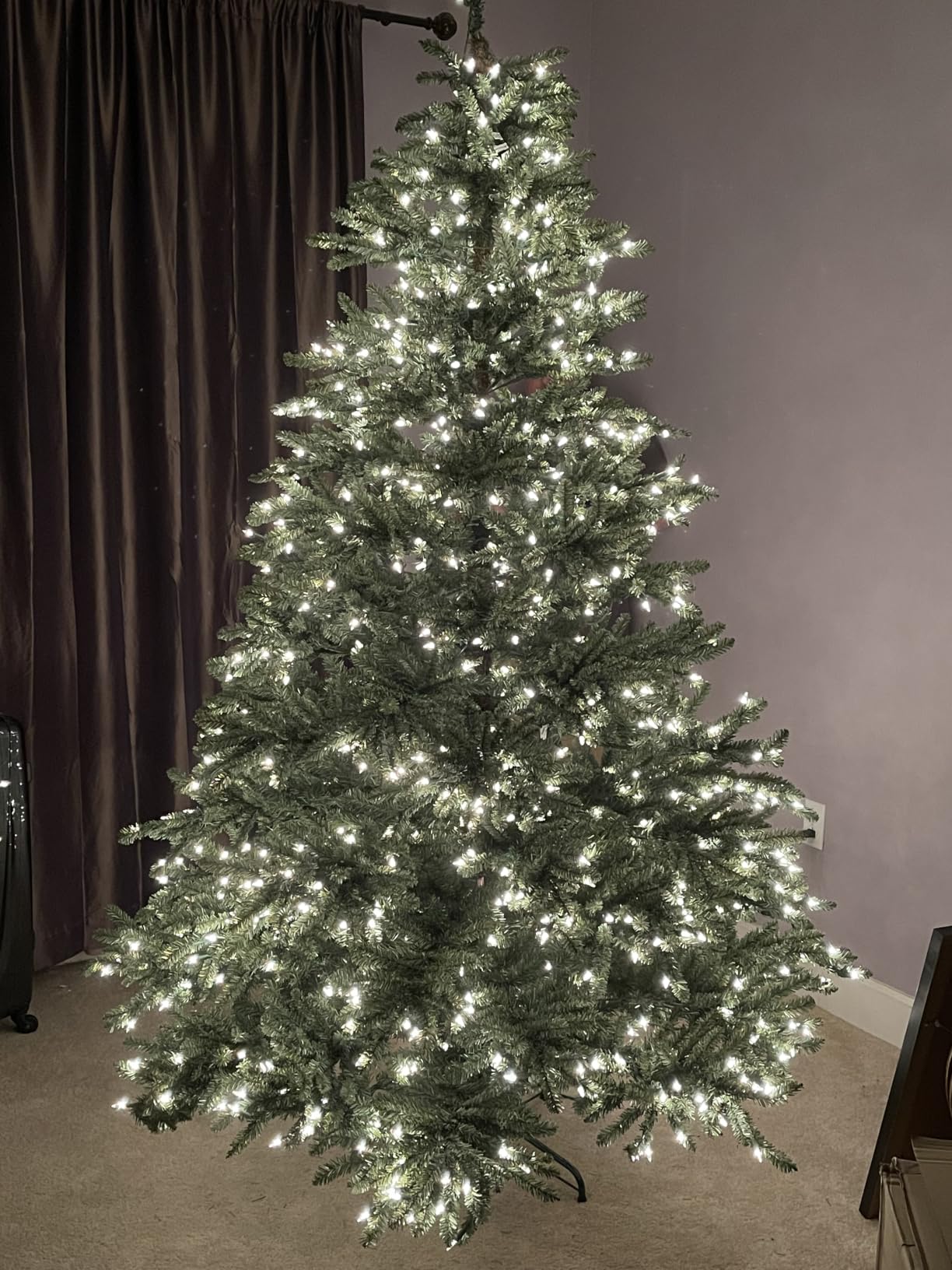 Twinkly Strings 600 LED RGB, LED Light String, Smart Multicolor LED Lights, Christmas Lights, Mappable LEDs, IP44, Green Wire, 157.5ft customer photo 1