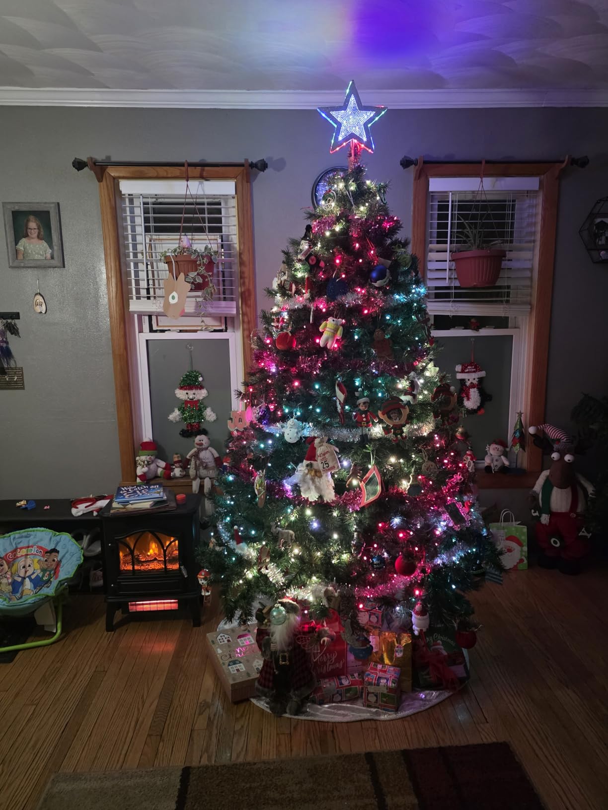 Twinkly Strings 600 LED RGB, LED Light String, Smart Multicolor LED Lights, Christmas Lights, Mappable LEDs, IP44, Green Wire, 157.5ft customer photo 2