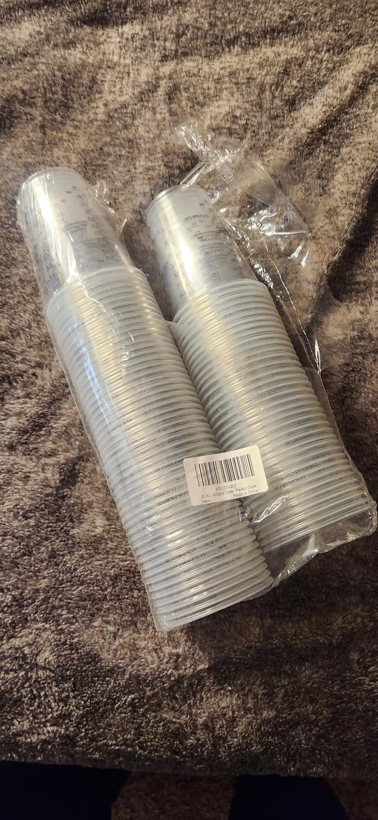 100pcs 8oz Graduated Clear Plastic Measuring Cups with 100pcs Wooden Stirring Sticks for Mixing Paint, Pigments, Epoxy Resins customer photo 2