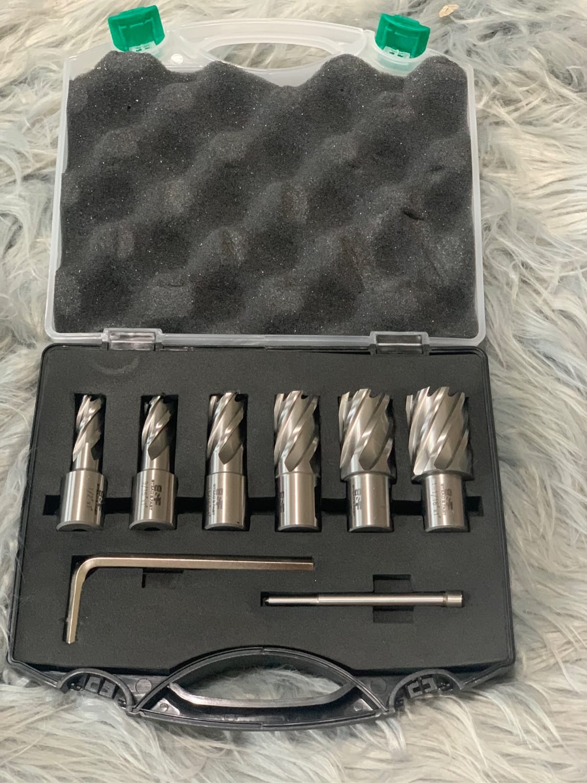 S&F STEAD & FAST Annular Cutter Set 6 Pcs, Diameter 1/2 to 1-1/16