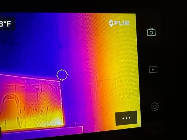 FLIR C5 Compact Thermal Imaging Camera with WiFi, High Resolution Infrared Imager for Inspection, Electrical, Mechanical, Building, and HVAC Applications | -20 to 400C, 5MP visual, LED flashlight, Ignite cloud, pocket, battery, charger, case customer photo 2