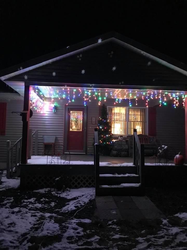Christmas Projector Lights Outdoor, Snowflake Projector Lights with Wireless Remote Control for Christmas Decorations Lights New Year Party customer photo 1