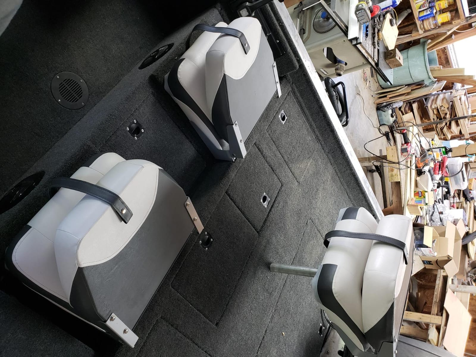 NORTHCAPTAIN T1 Deluxe Low Back Folding Fishing Boat Seats 2 Pack customer photo 1