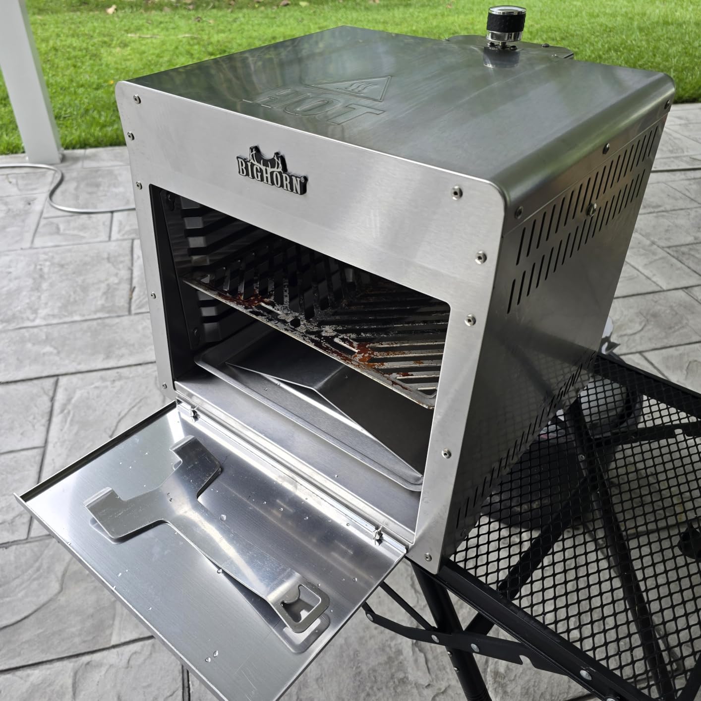 BIG HORN OUTDOORS Infrared Propane Gas Grill 1500°F in 3-5 Mins, 16 inch customer photo 1