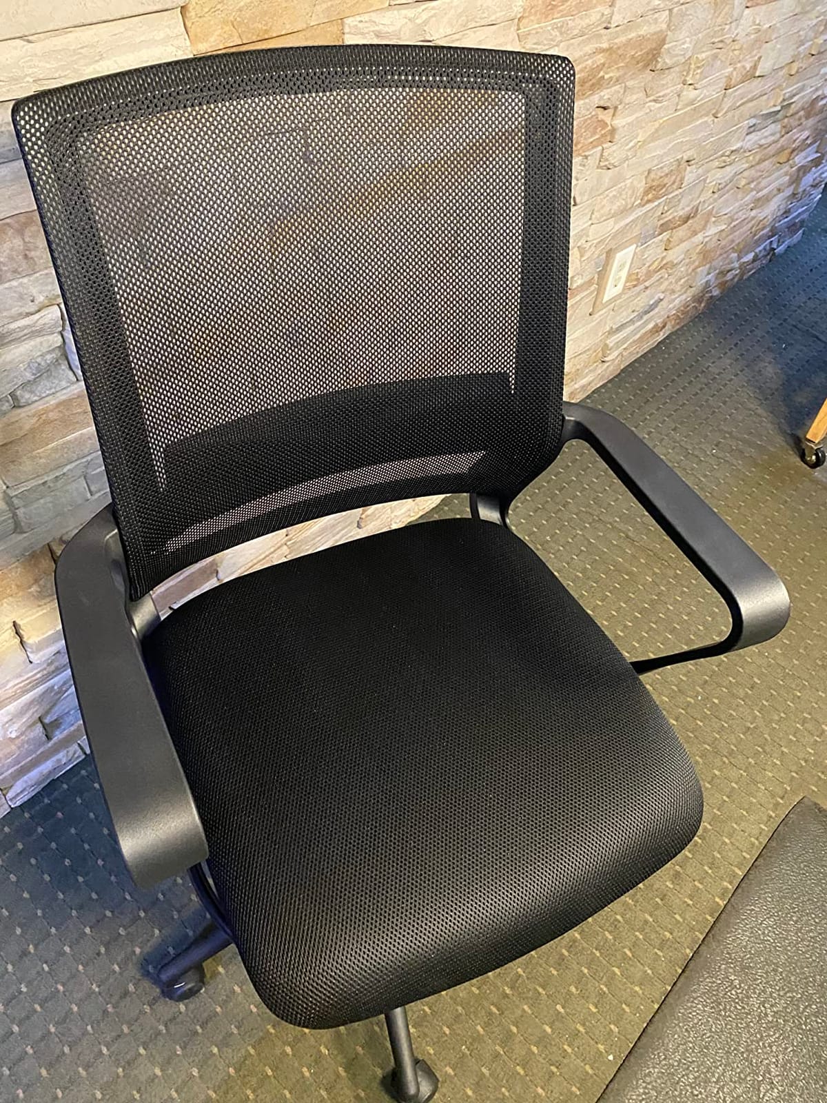 BestOffice Tall Drafting Chair with Lumbar Support, Adjustable Seat Height & Footrest, Ergonomic Mesh Back, 360 Swivel & Rolling Wheels customer photo 1