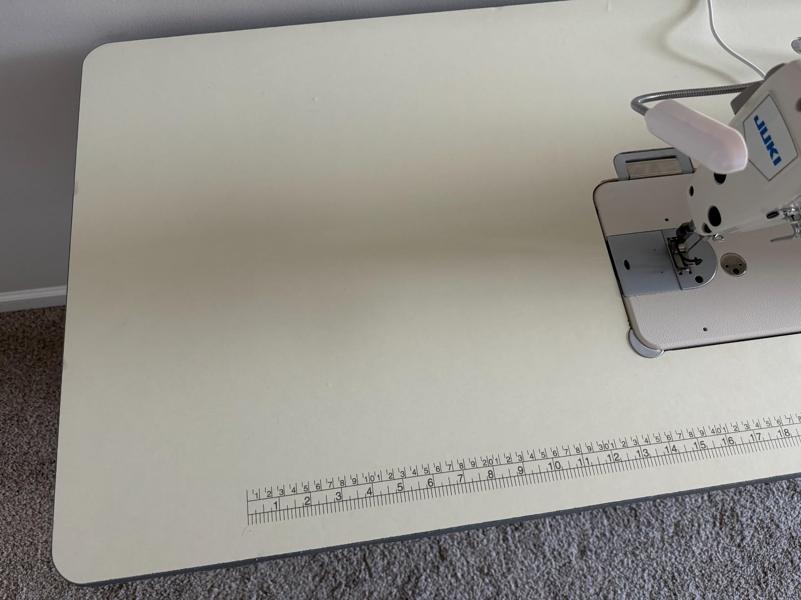 Juki Heavy Material Industrial Straight Stitch Sewing Machine, Table & Servo Motor Assembly Required customer photo 1