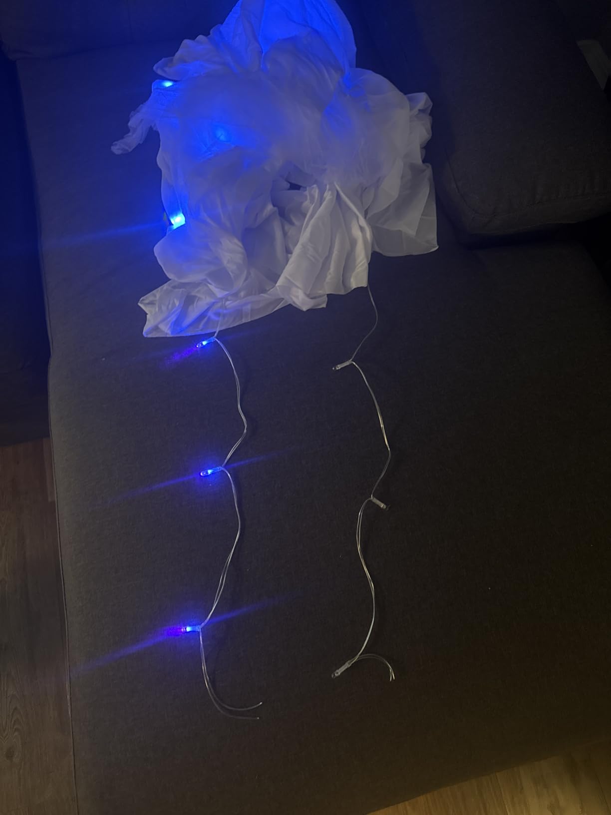 JOYIN Halloween Hanging Light up Ghost, 47