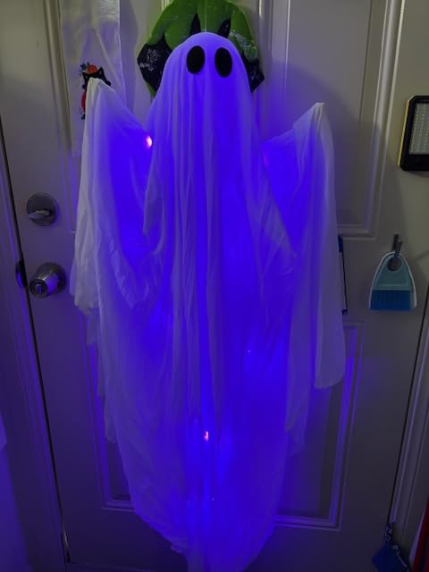 JOYIN Halloween Hanging Light up Ghost, 47