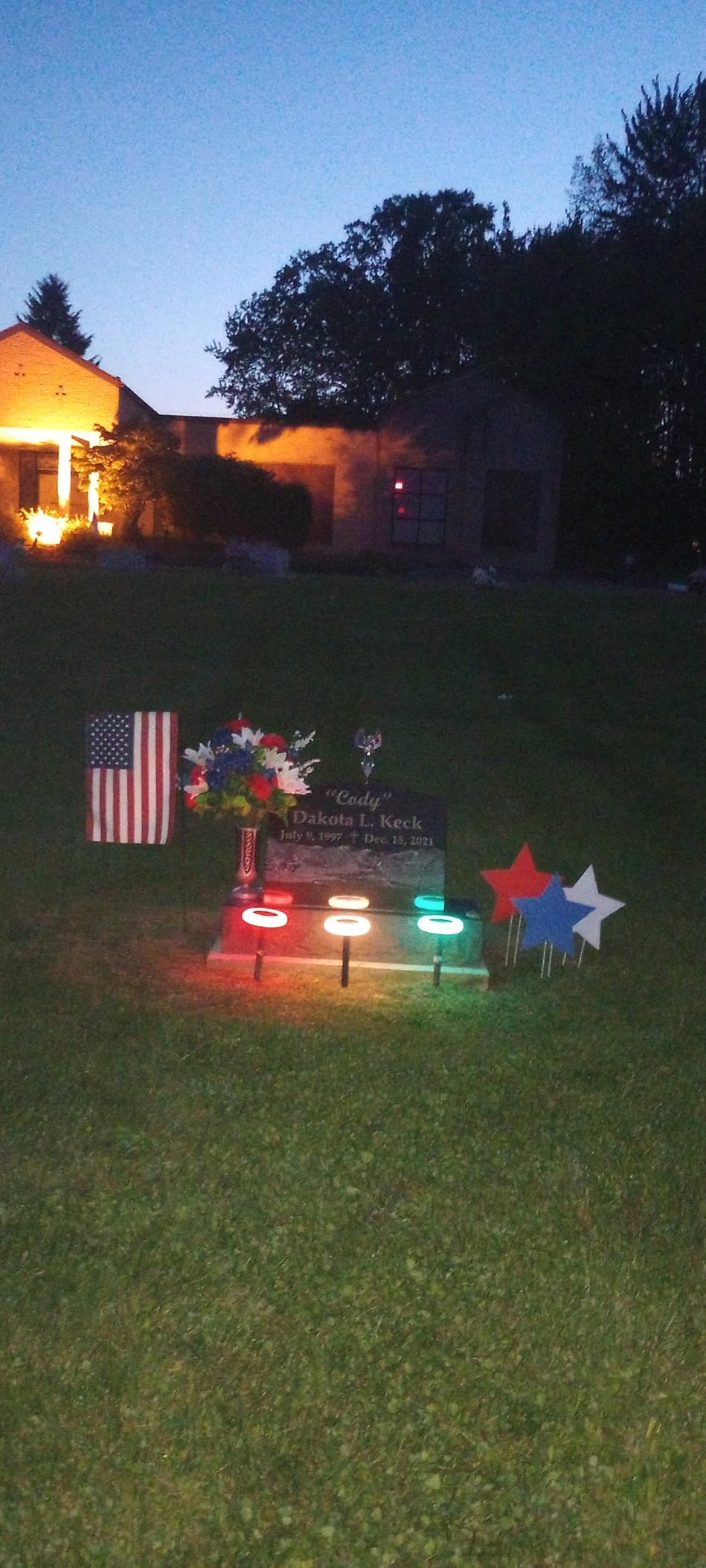 American Flag USA Garden Flag 12 x 18 - Patriotic Double Sided Small Flags for Yard customer photo 2