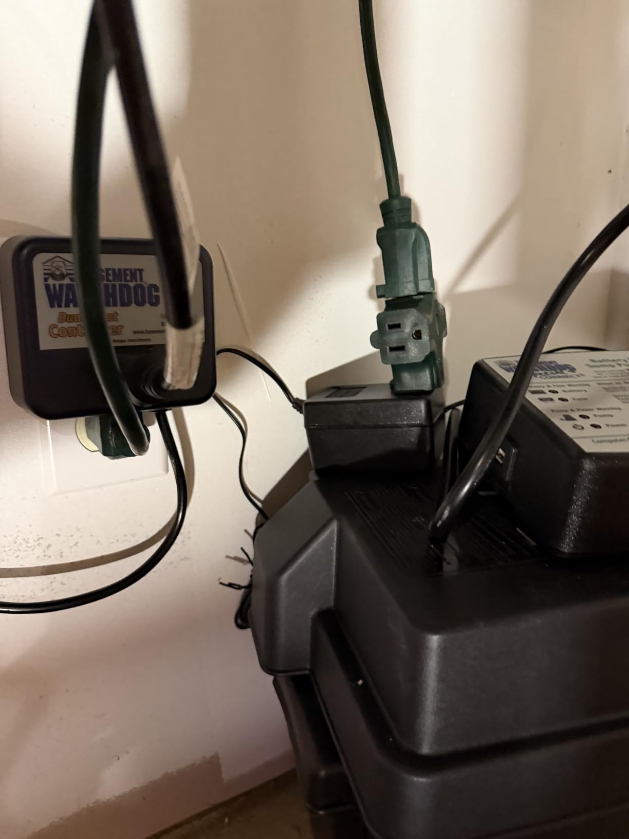 The Basement Watchdog Combo Preassembled Primary & Battery Backup Sump Pump System with Monitoring Controller (CITS-50); Copper-Wound PSC Motor; WiFi-Capable with Add-on Module customer photo 2