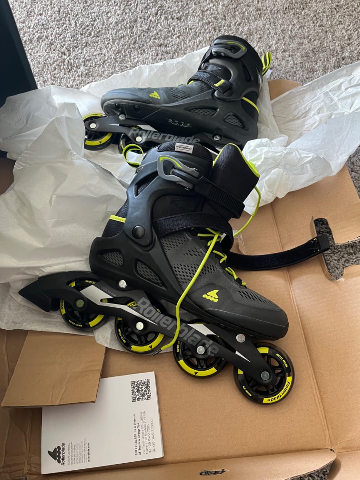 Rollerblade Macroblade 80 Men's Adult Fitness Inline Skate, Performance Inline Skates customer photo 1