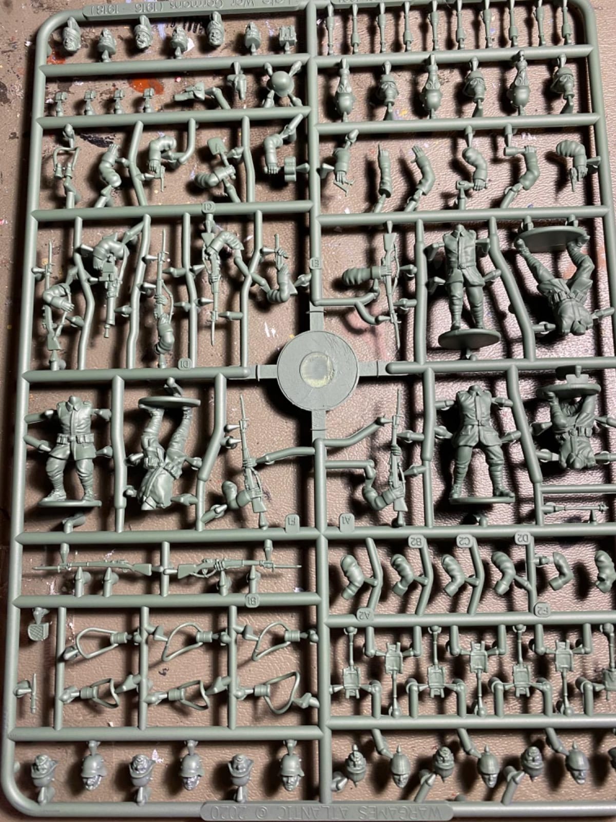 The Great War - German Infantry 1916-18 (30 Figures) Multi-Part Hard Plastic (HIGH Impact POLYSTYRENE) 28MM Figures customer photo 1
