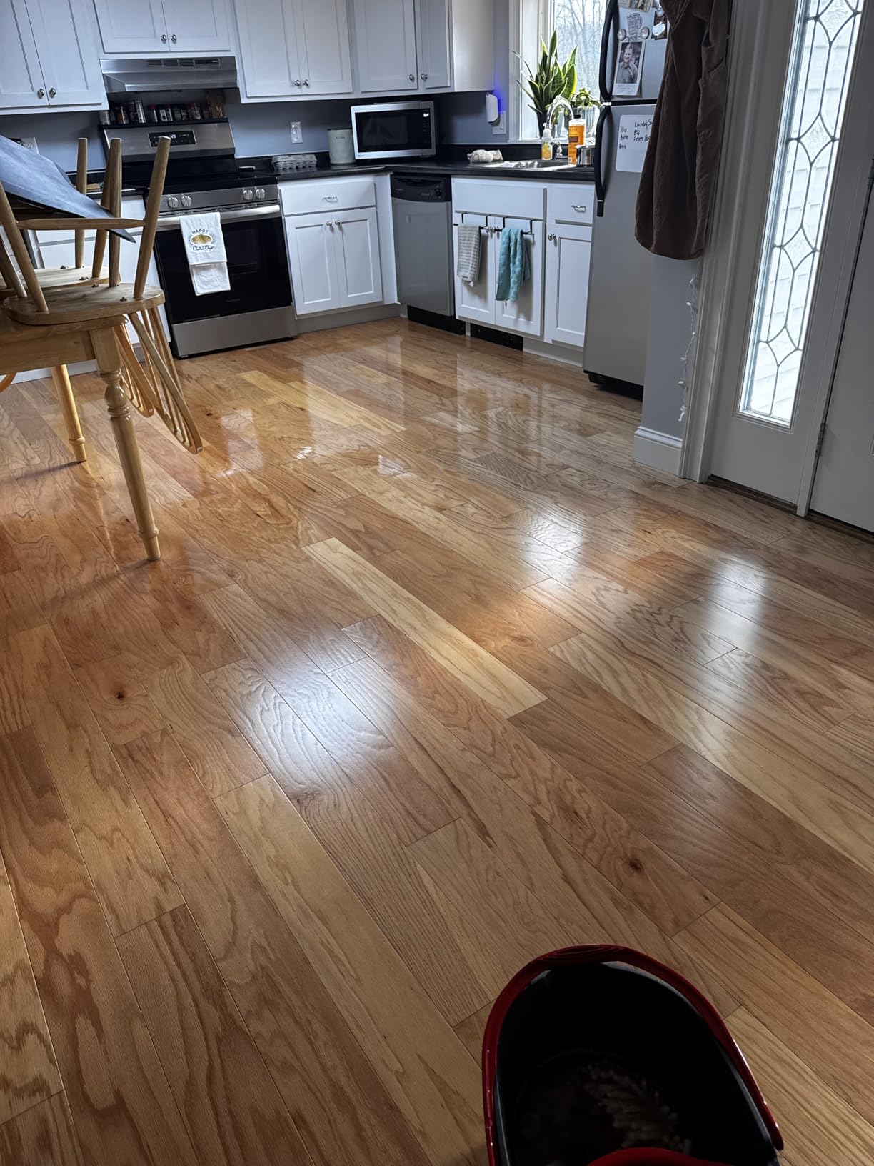 Aunt Fannie's Hardwood Floor Cleaner, Vinegar-Free, Lemon, 32 oz customer photo 2