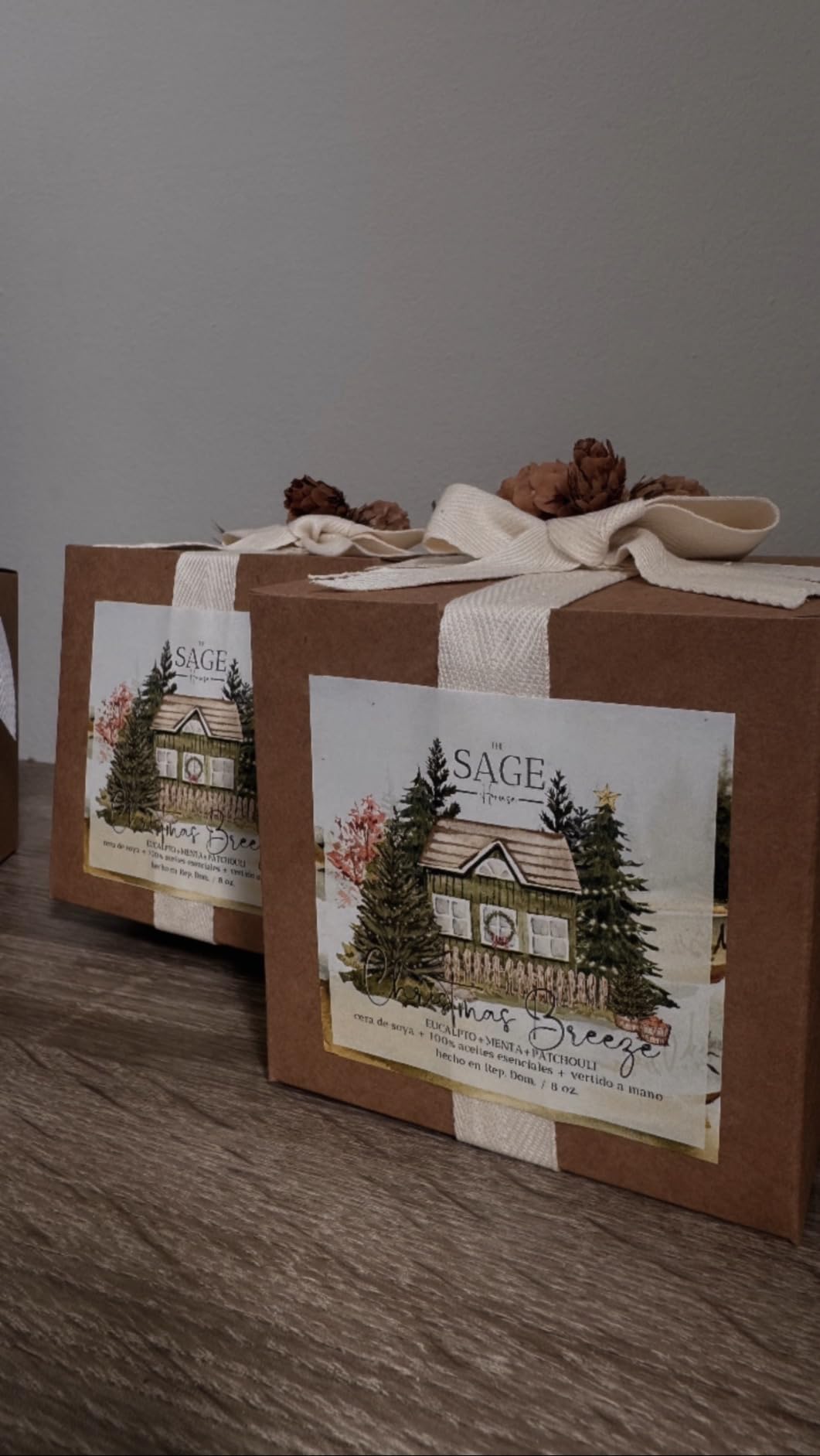 Eupako Gift Boxes 4x4x4 50 Pack Brown Kraft Paper Box with Lids Party Favor Boxes for Bridesmaids Proposal, Crafting, Cupcake, Wedding, Christmas customer photo 2