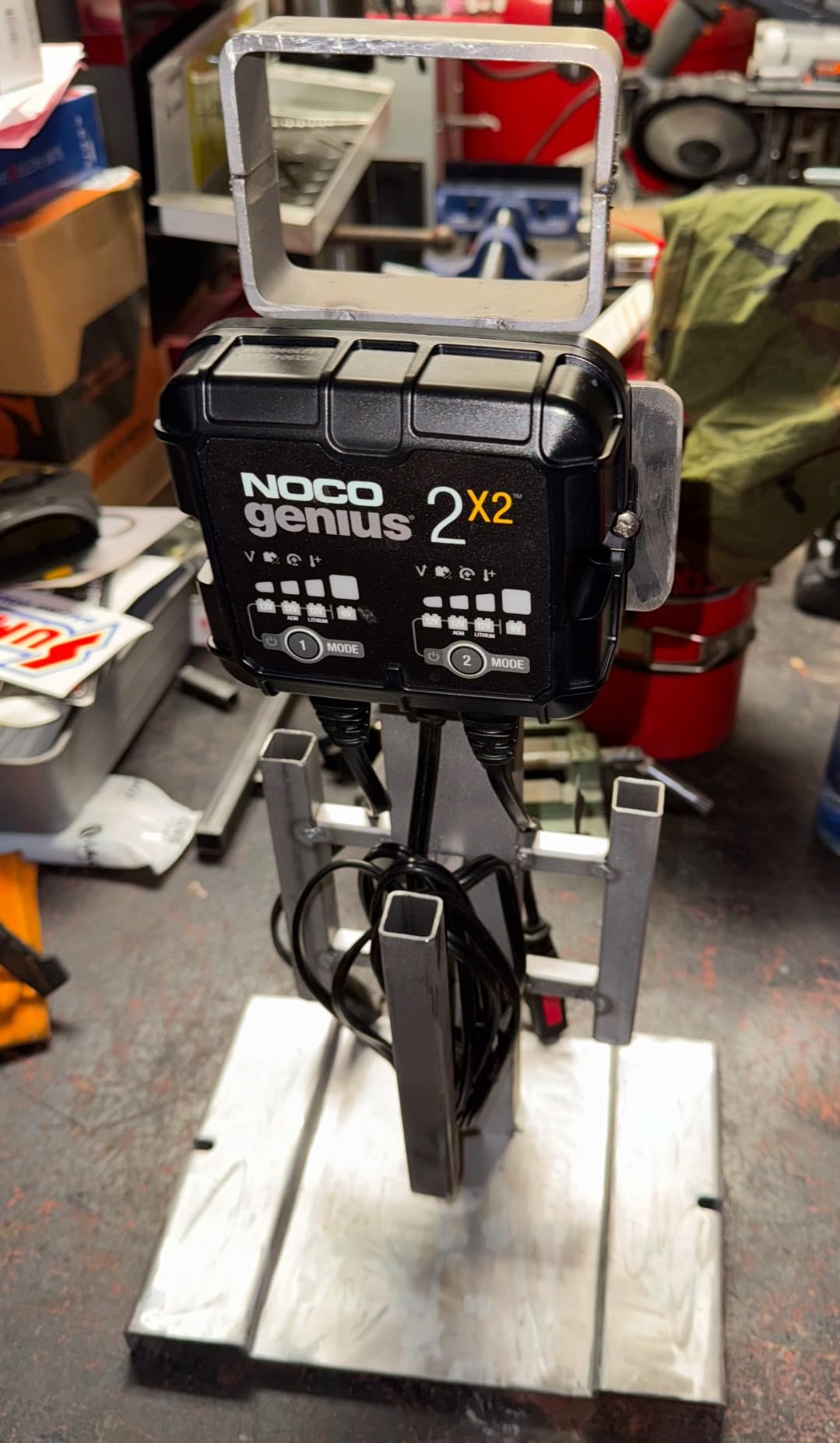 NOCO GENIUS2X2 6/12V 2-Bank Battery Charger, Trickle Charger & Maintainer | Charges 2 Batteries at Once, Overcharge Protection, Desulfator, Temperature Compensation, Force Mode, For Lead-Acid & Lithium customer photo 2