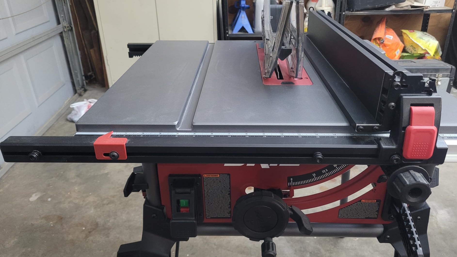 SKIL 15 Amp 10-Inch Jobsite Table Saw with Folding Stand-TS6307-00 customer photo 1