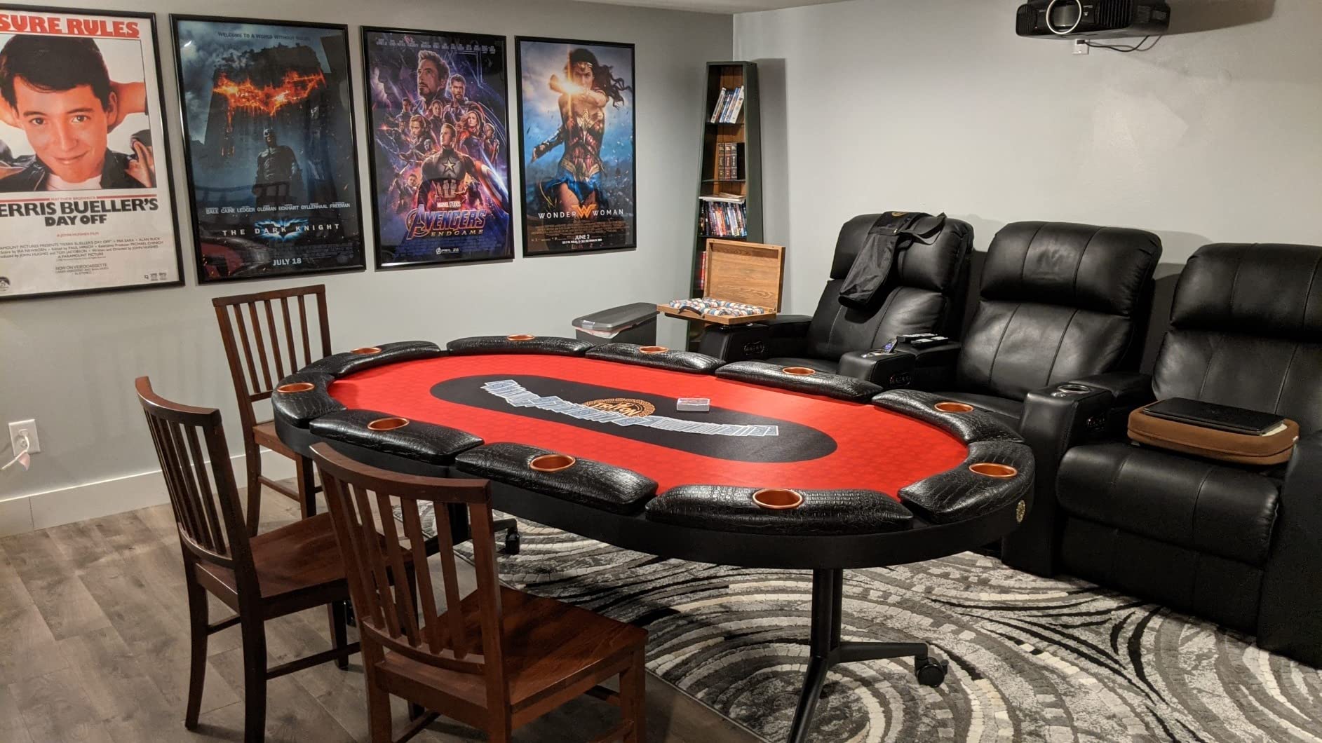 Triton Premium Foldable Poker Table - 10 Players Long-Lasting, Luxurious Vegas Style Casino Experience at Home, Padded Armrests and Cup Holders, Perfect for Texas Holden Games customer photo 1
