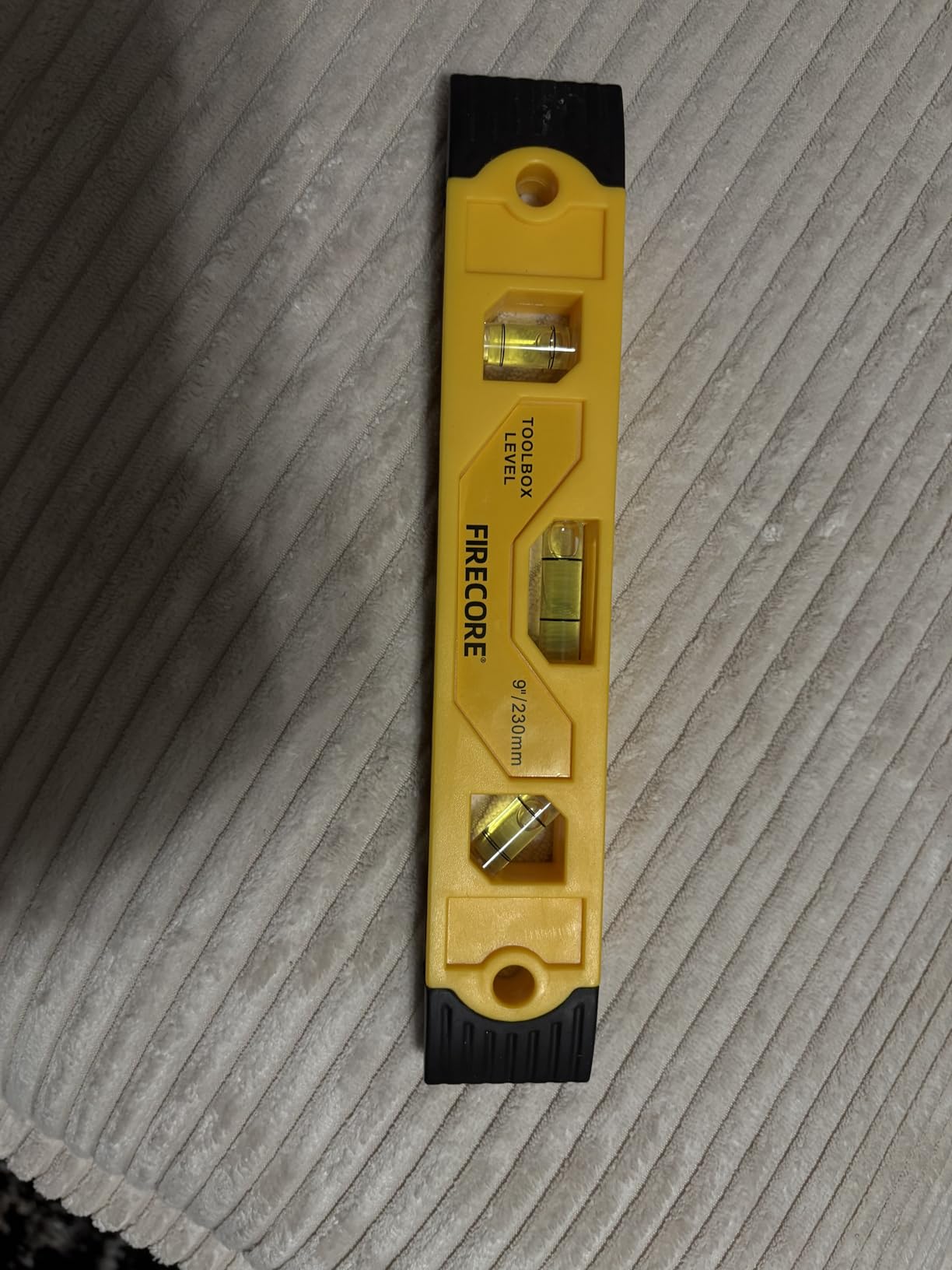 Torpedo Level Magnetic, Firecore 9 Inch Shockproof Small Leveler Tool with 3 Bubble Spirit Level 45 90 180 Degree, Construction Levelers for Hanging Pictures Install Shelf Home Renovation customer photo 2