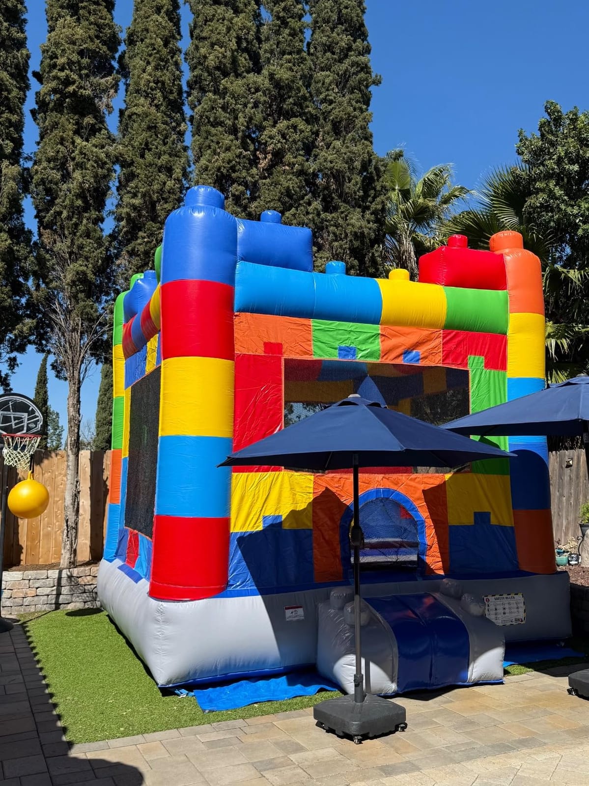 13x15 Castle Commercial Inflatable Bounce House Jumper with Blower customer photo 2