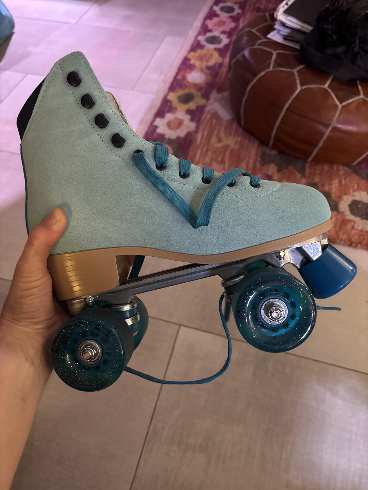 Candi GRL Carlin Quad Freestyle Artistic Roller Skates customer photo 2