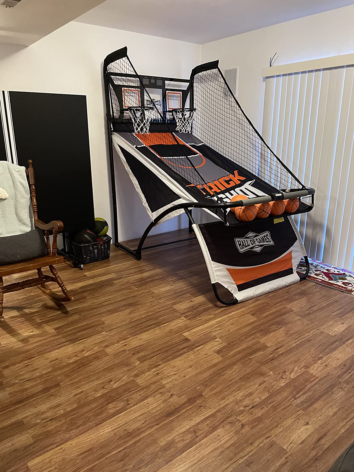 Hall Games Premium Arcade Basketball Shootout - Heavy-Duty Foldable customer photo 1