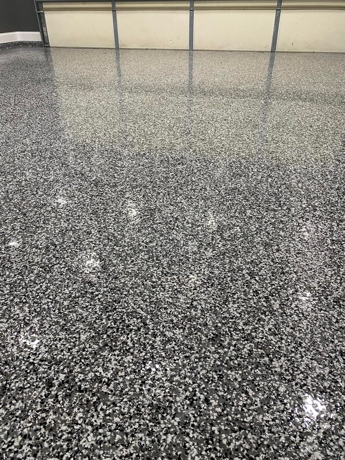 Everflow MPC Clear Epoxy Resin Floor Coating Kit, 3 Gallon | Garage floor epoxy kit. 100% solids, self-leveling epoxy resin coating for garages and commercial concrete floors. customer photo 1