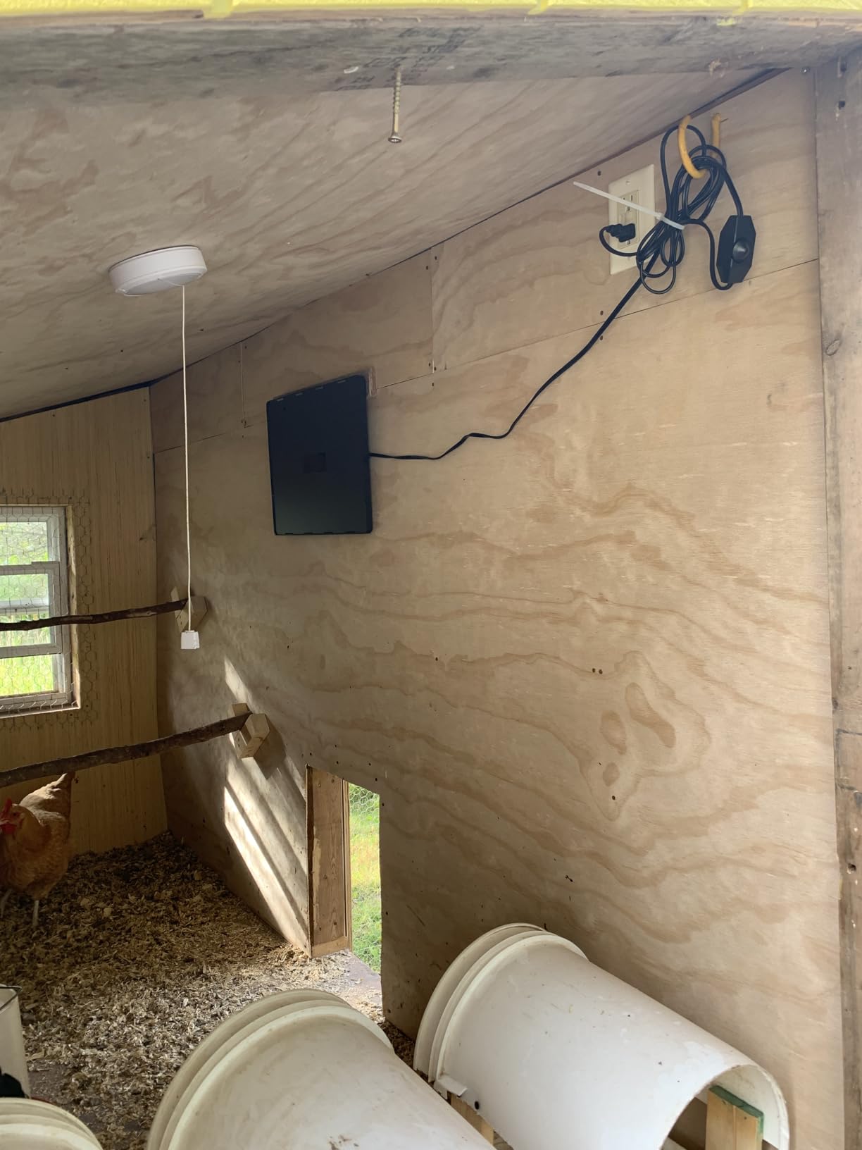 PETNF Chicken Coop Heater 140 Watts Radiant Heat Chicken Heater Energy Efficient Design Safer Than Brooder Lamps Heater for Chicken Coop, Heating Wire UL-Compliant Two Ways to Use, 11.81''x15.74'' customer photo 1