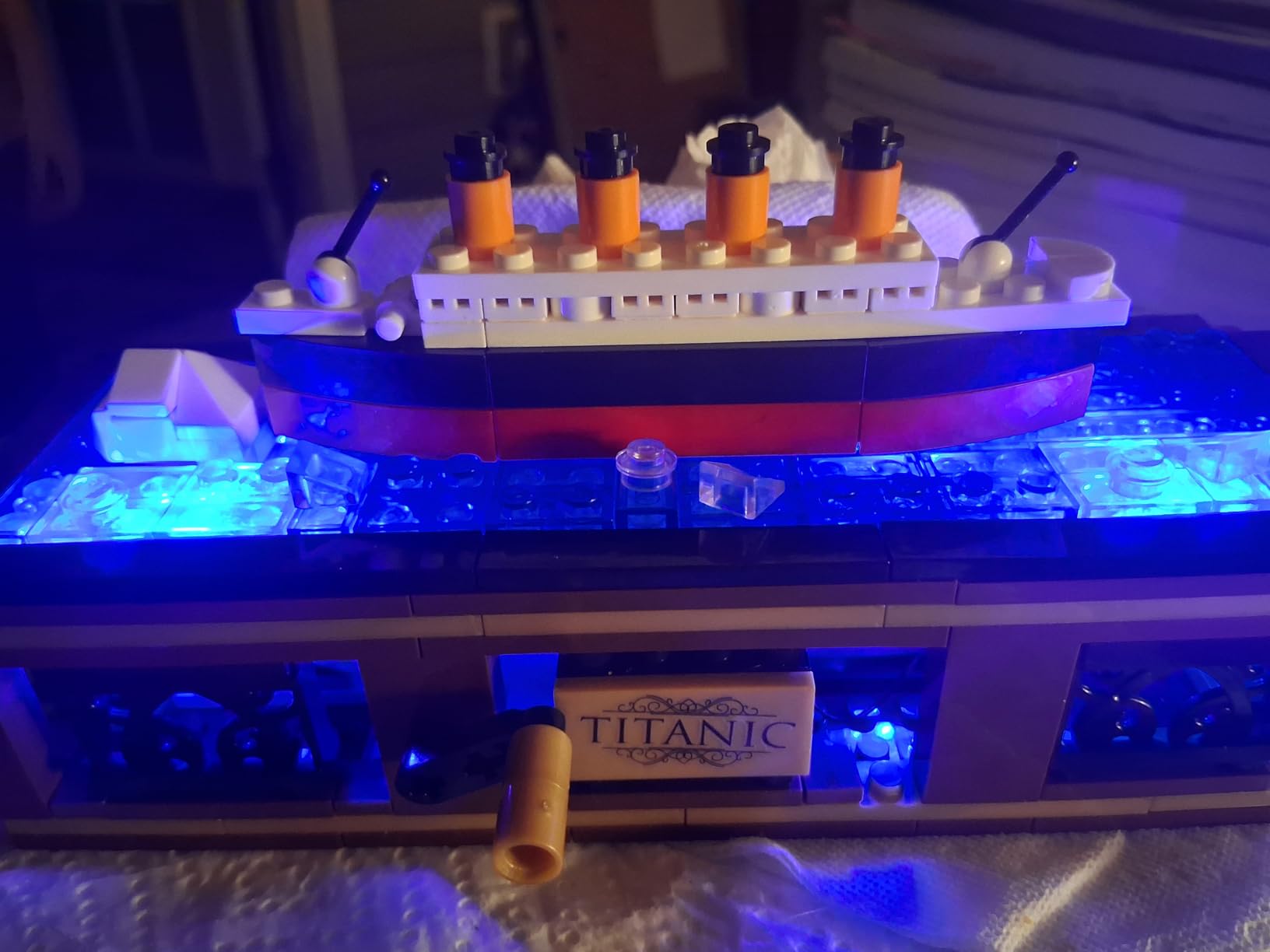 Brick Loot Titanic Building Set, 217-Pcs Historic Ocean Liner Brick Display | Build a Titanic ocean liner with compatible building bricks for display, collecting, STEM learning, and creative building. customer photo 1
