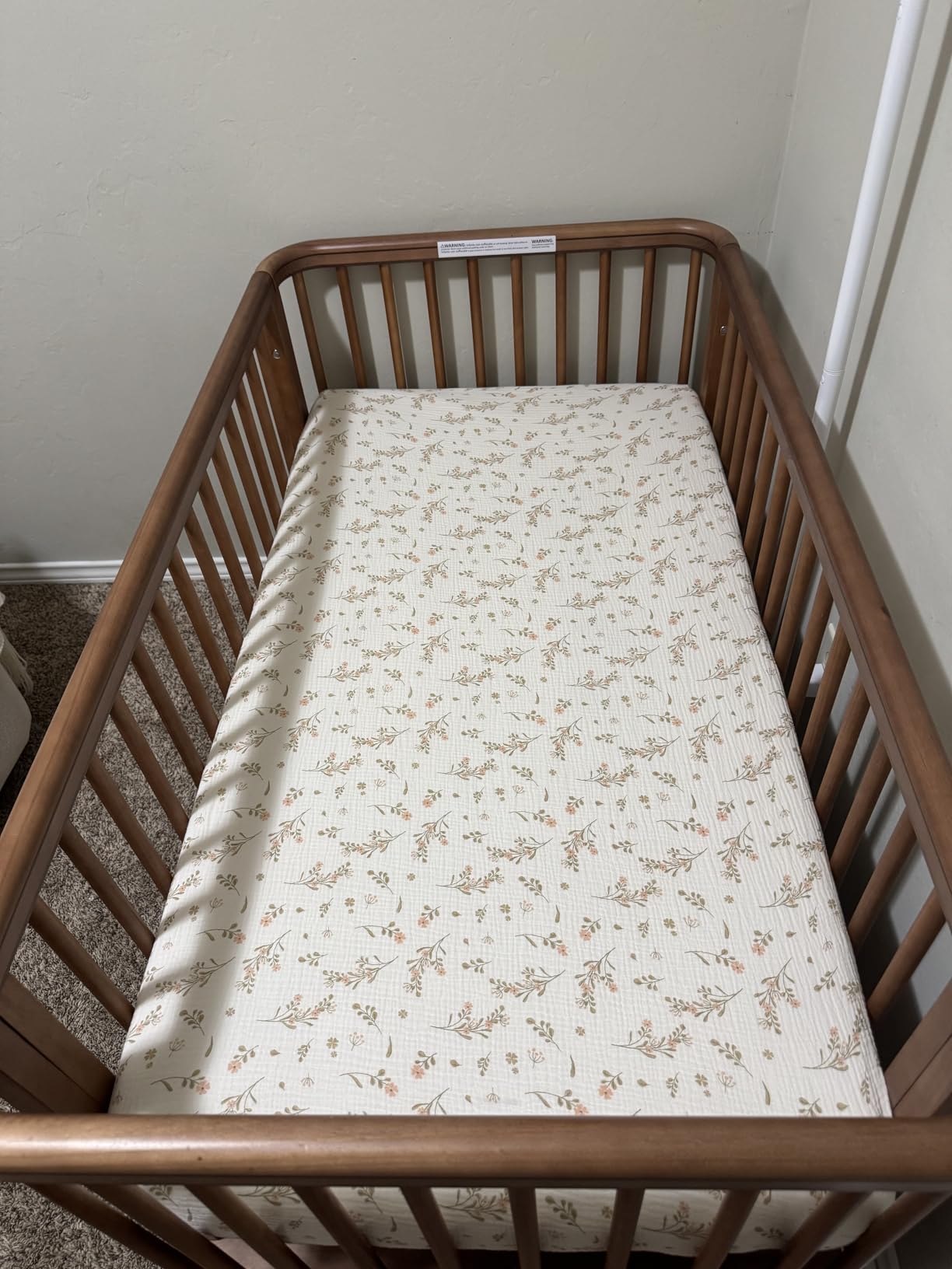 HALO DreamWeave Crib & Toddler Mattress - 100% Breathable Mattress and Core, Dual Sided 2-Stage Design, Machine Washable Cover customer photo 2