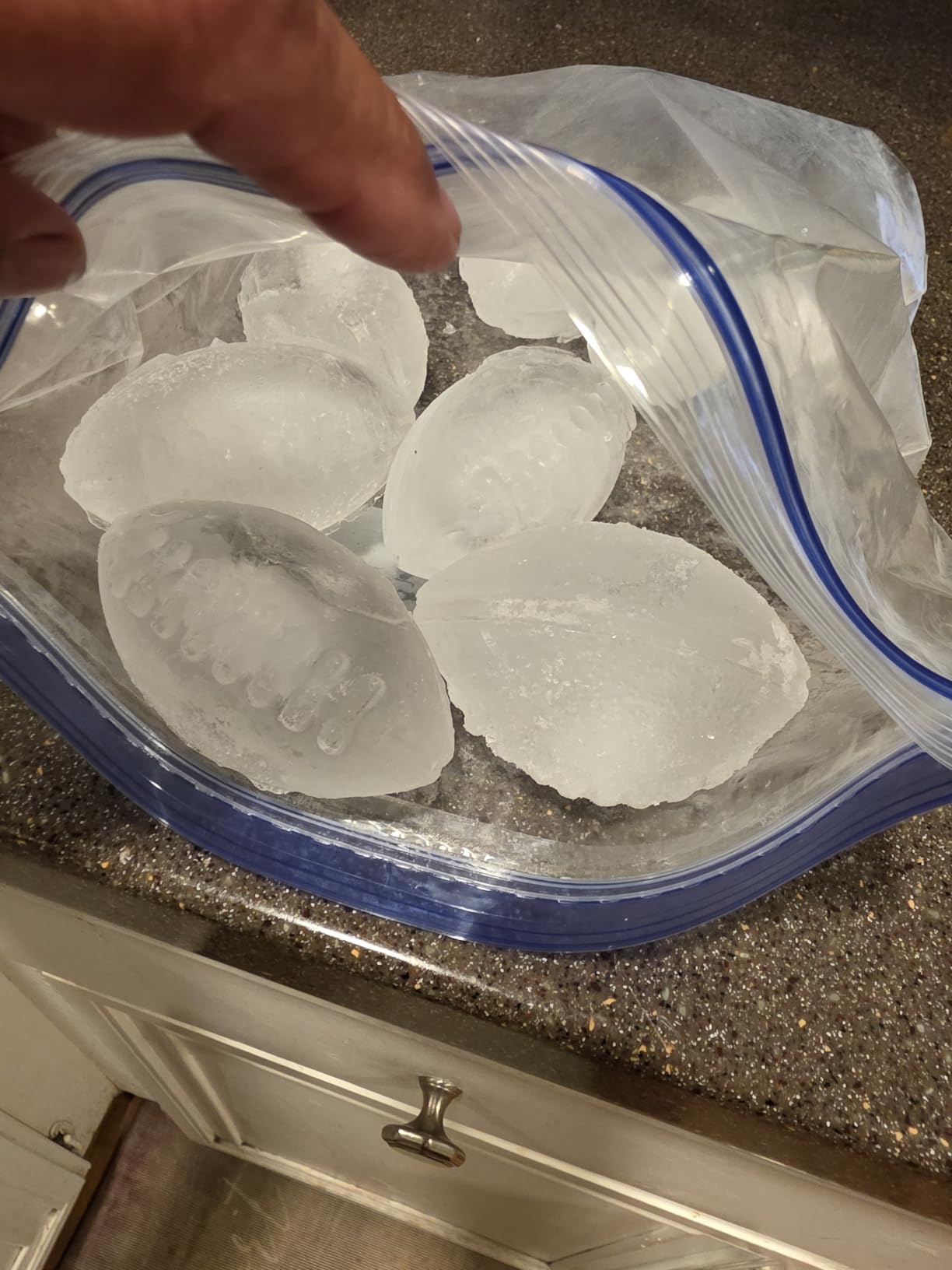 Tovolo Golf Ball Ice Cube Molds Pack of 2 Large Craft Ice Sphere Mold for Whiskey Bourbon Cocktail Drinks customer photo 1