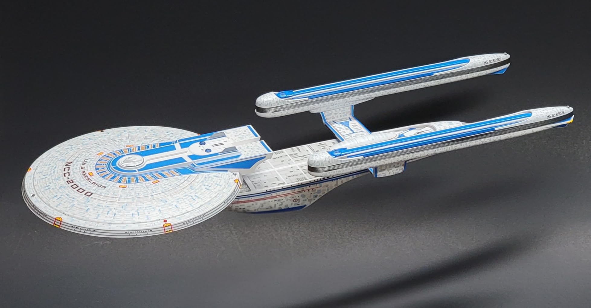 AMT Star Trek U.S.S. Excelsior 1:1000 Scale Model Kit customer photo 2