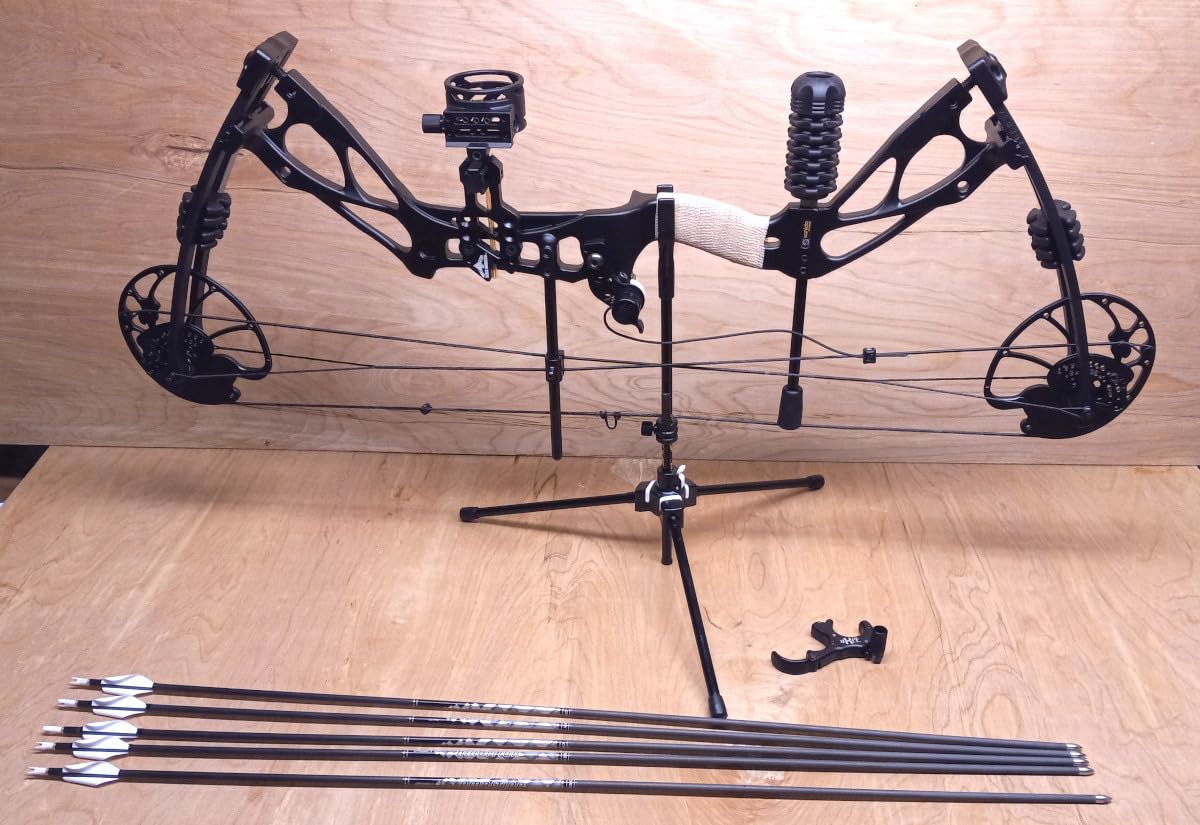 Sanlida Archery Dragon X8 RTH Compound Bow Package for Adults and Teens,18-31 Draw Length,0-70 Lbs Draw Weight,up to IBO 310 fps,No Bow Press Needed,Limited Life-time Warranty,RH Only customer photo 2