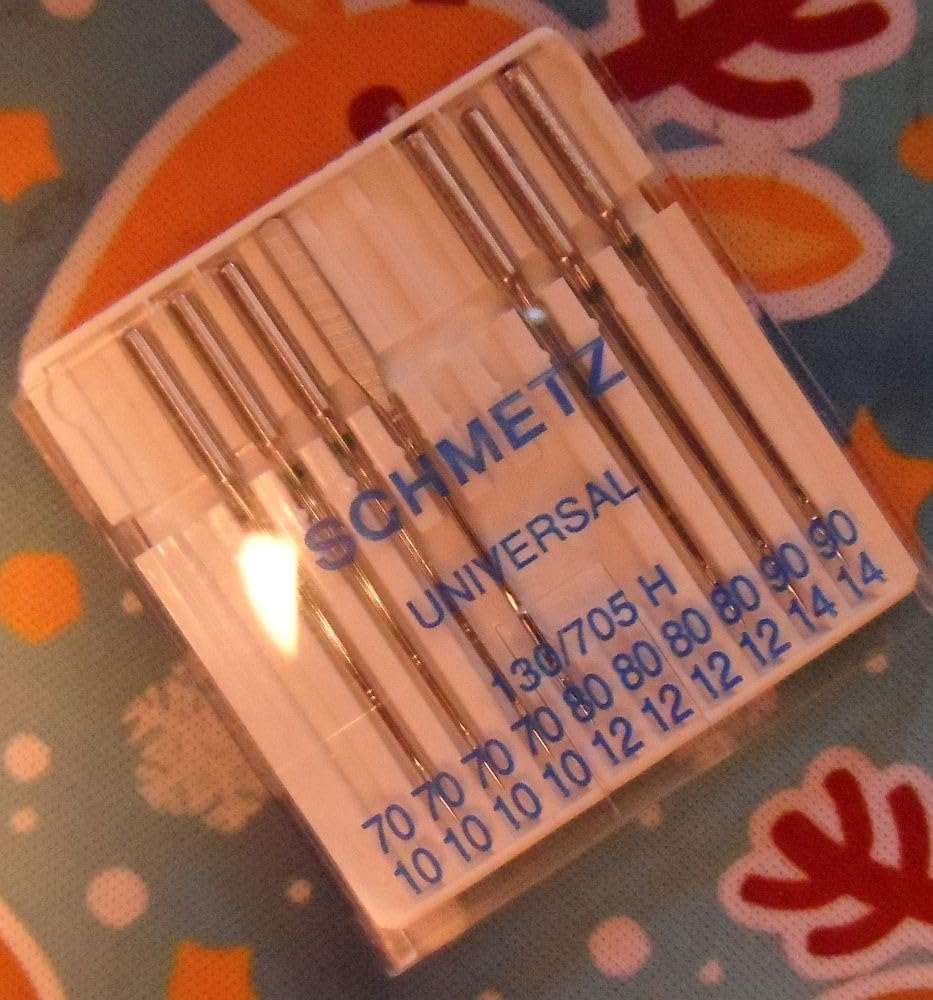 20 Schmetz Universal Sewing Machine Needles - Assorted Sizes - 2 Cards customer photo 1