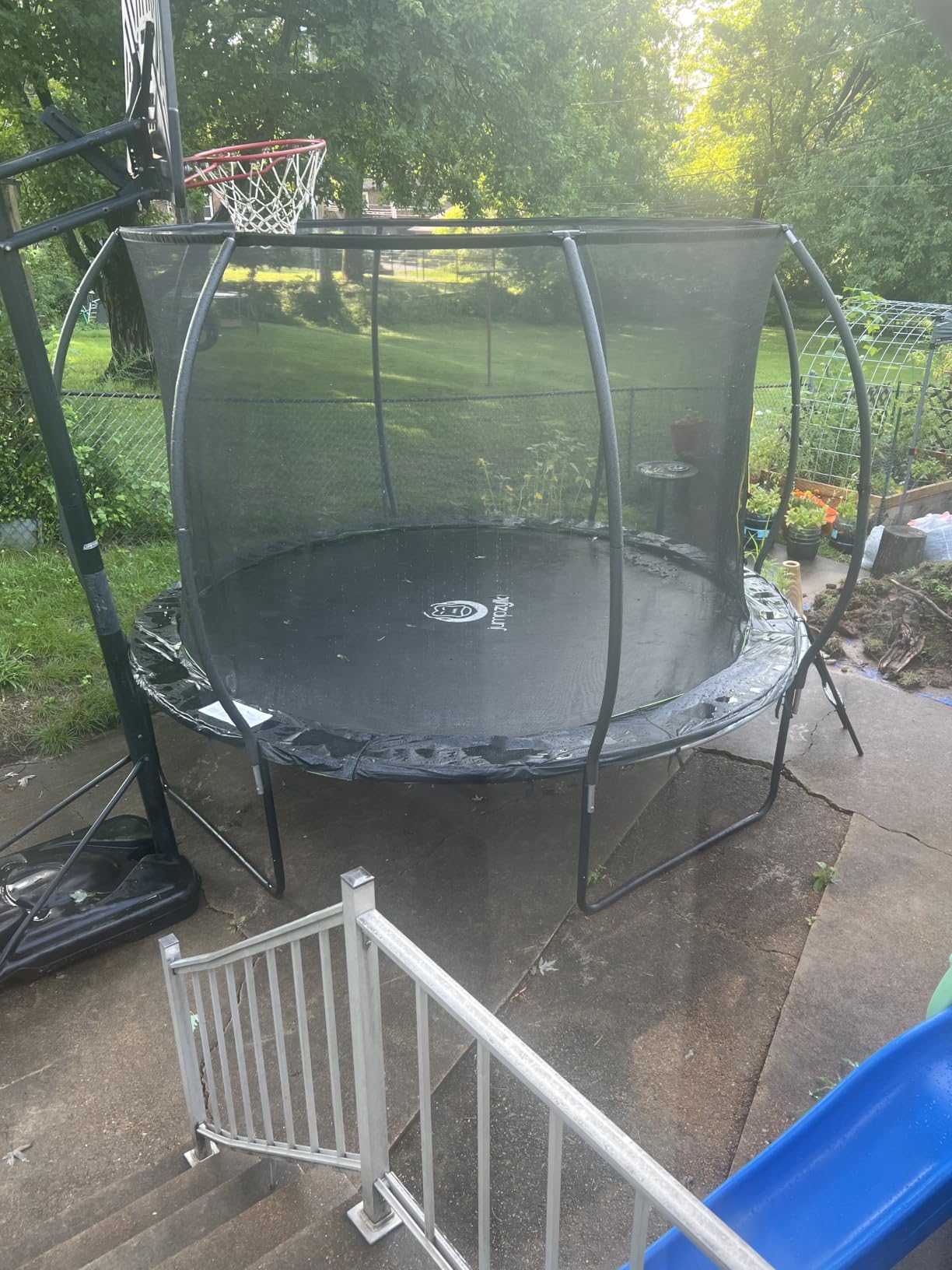 Jumpzylla Outdoor Trampoline with Net for Kids 8FT 10FT 12FT 14FT 15FT 16FT customer photo 2