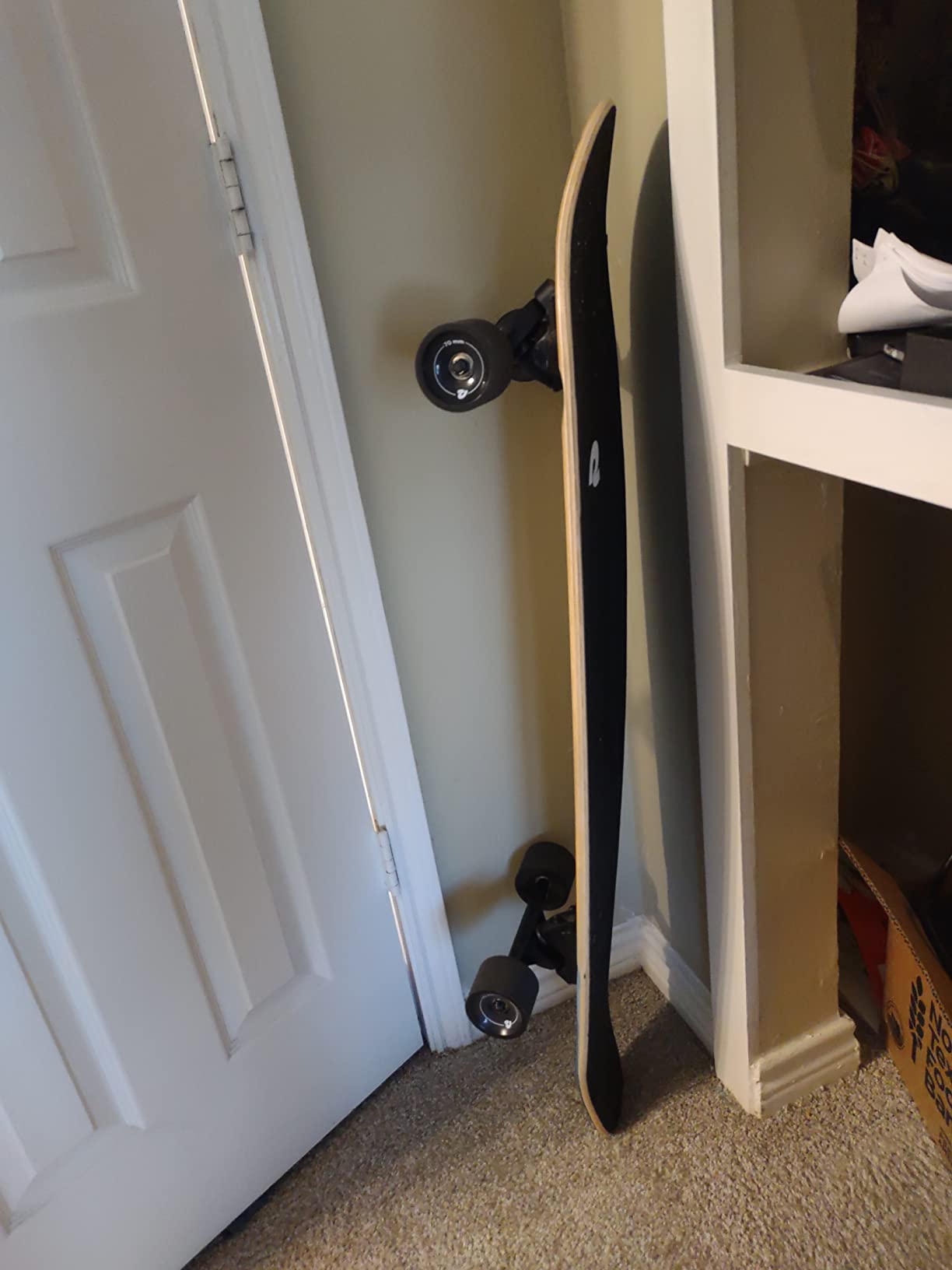 Retrospec Zed Pintail & Cruiser Longboard Adult Skateboard - 44in Bamboo & Canadian Maple Deck with ABEC-7 Bearings, 70mm PU Wheels for Commuting & Carving customer photo 1