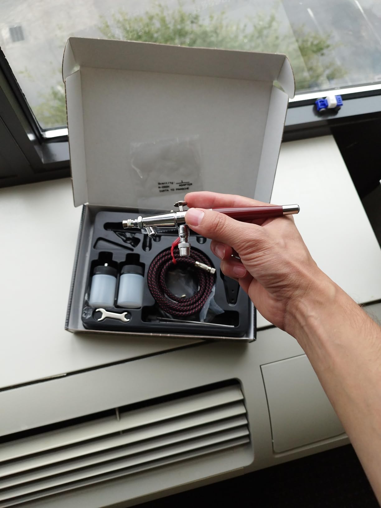 Paasche Airbrush VL-3AS Double Action Siphon Feed Airbrush Set (Made in the USA) customer photo 1