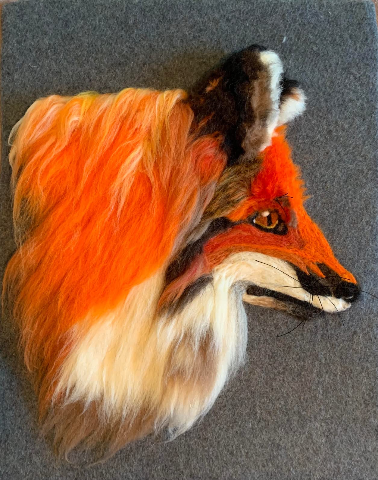 Corriedale 1lb Wool Bulk Roving, Best Wool for Spinning, Arm Knitting, Felting, Chunky Yarn Blankets and Tapestry. Core Soft un-Dyed. (Ecru, 1 lb) customer photo 2