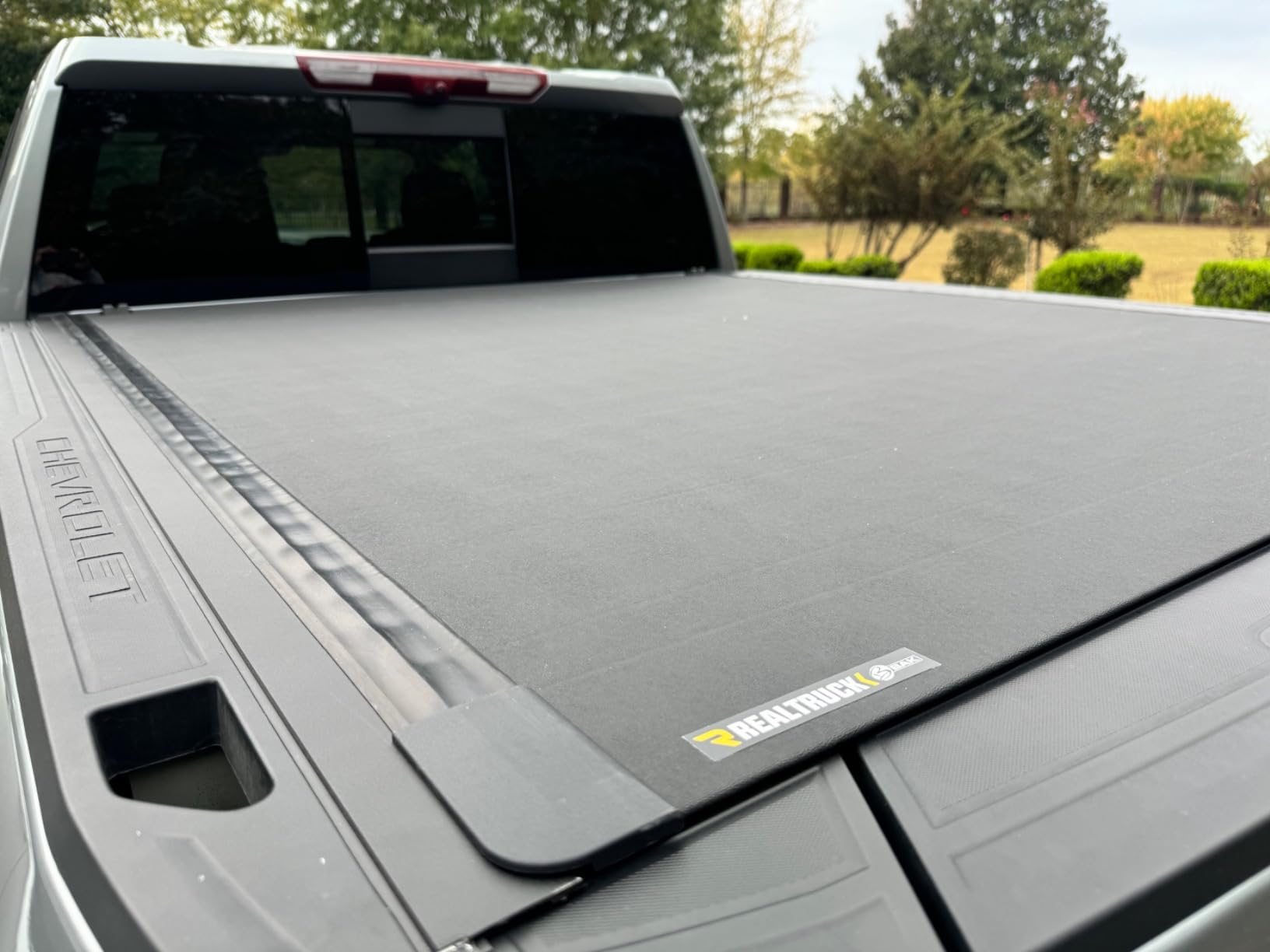 RealTruck BAK Revolver X4s Hard Rolling Truck Bed Tonneau Cover | 80130 | Fits 2019-2026 Chevy/GMC Silverado/Sierra, Works w/MultiPro/Flex Tailgate (w/o Carbon Pro Bed) 5' 8